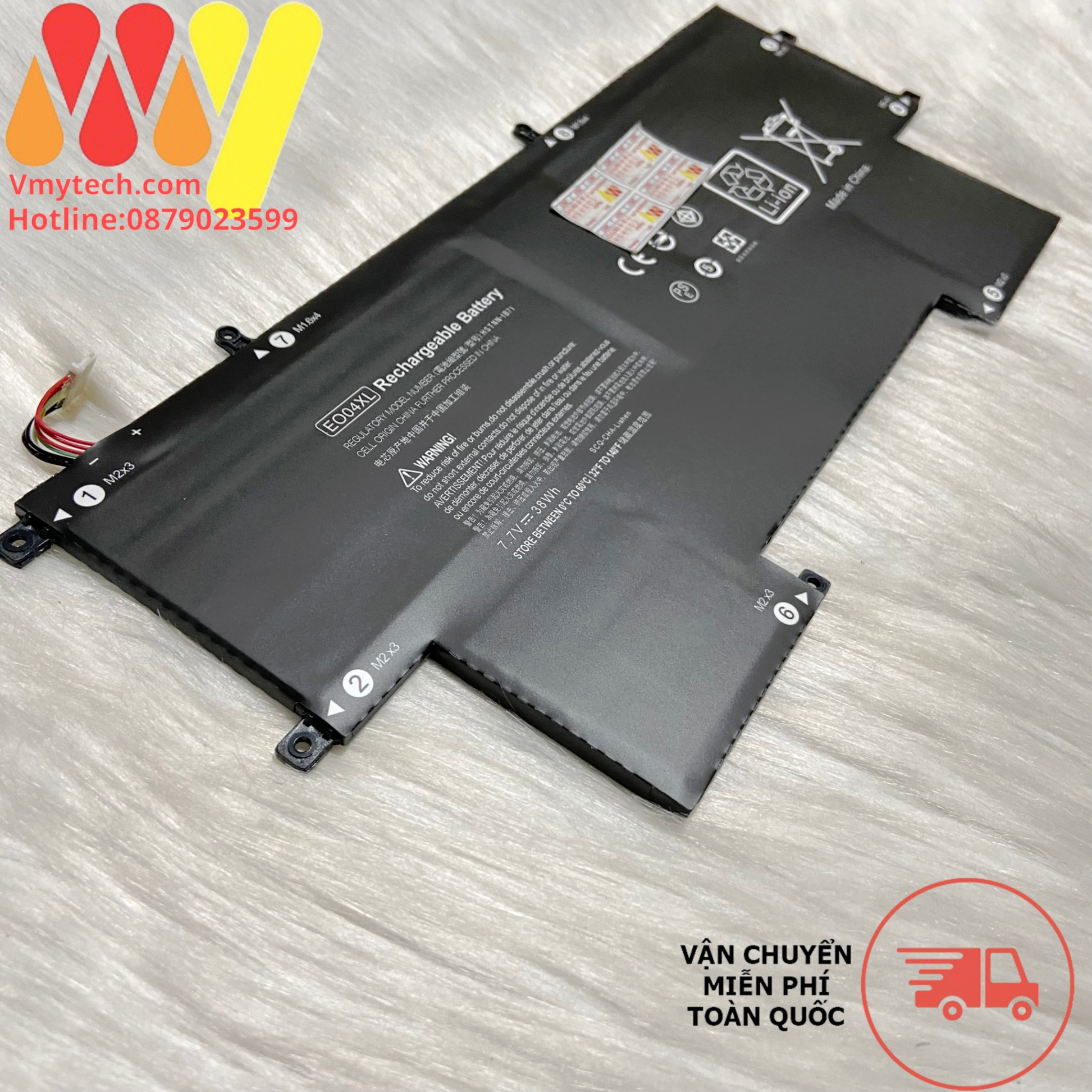 Pin laptop HP EliteBook Folio G1 V1C37EA 827927-1C1, 828226-005 EO04XL