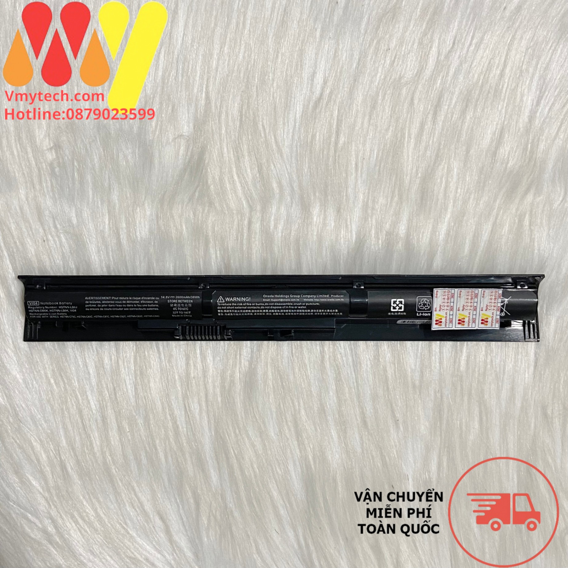 Pin laptop HP VI04 HSTNN-DB6I HSTNN-DB6K HSTNN-LB6J HSTNN-LB6K TPN-Q139 TPN-Q140 TPN-Q141