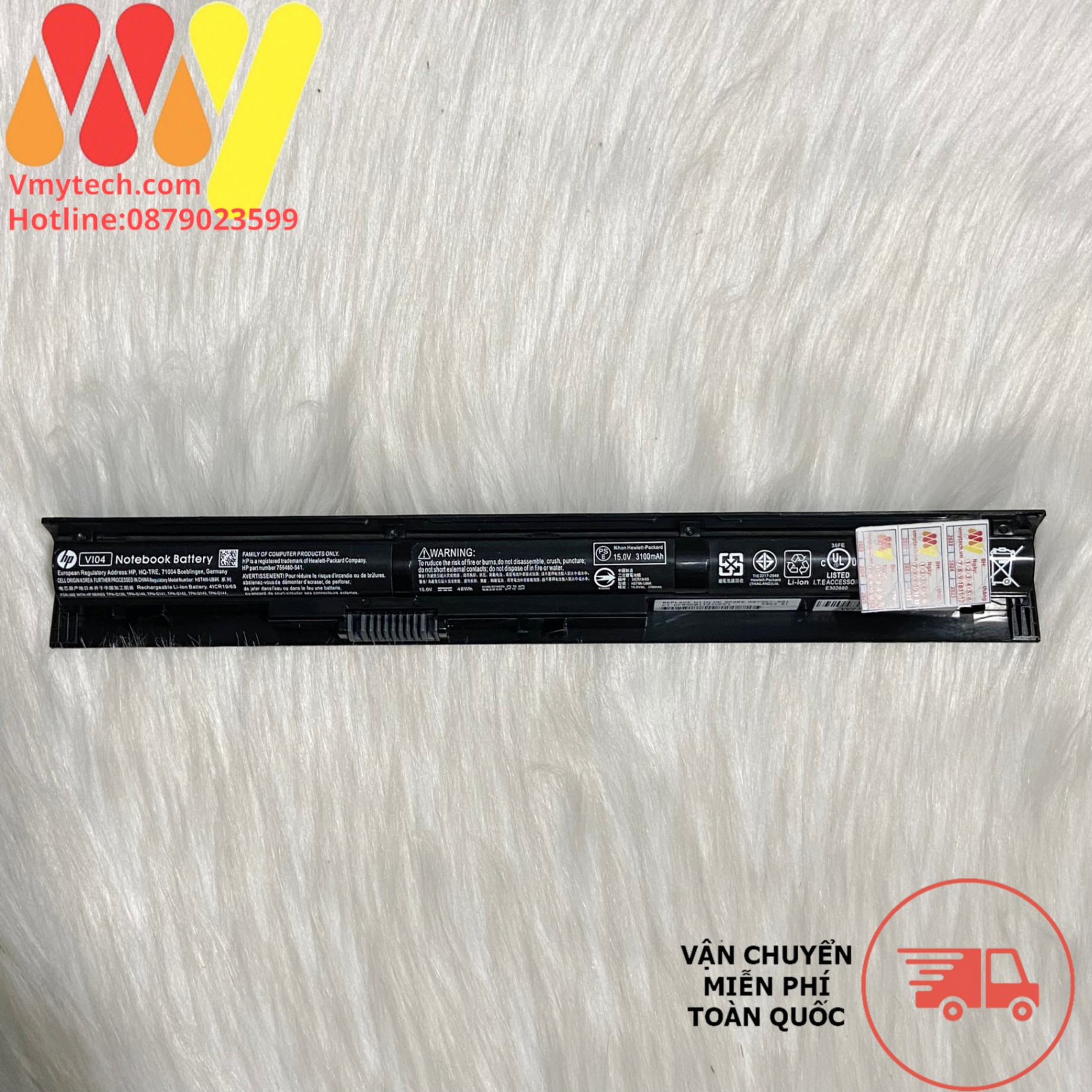 Pin laptop HP Pavilion 15-ab010tx, 15-ab008tx 15-p047TU 15-p081TX 15-p083TX 15-p040TU 15-p086tx ZIN C