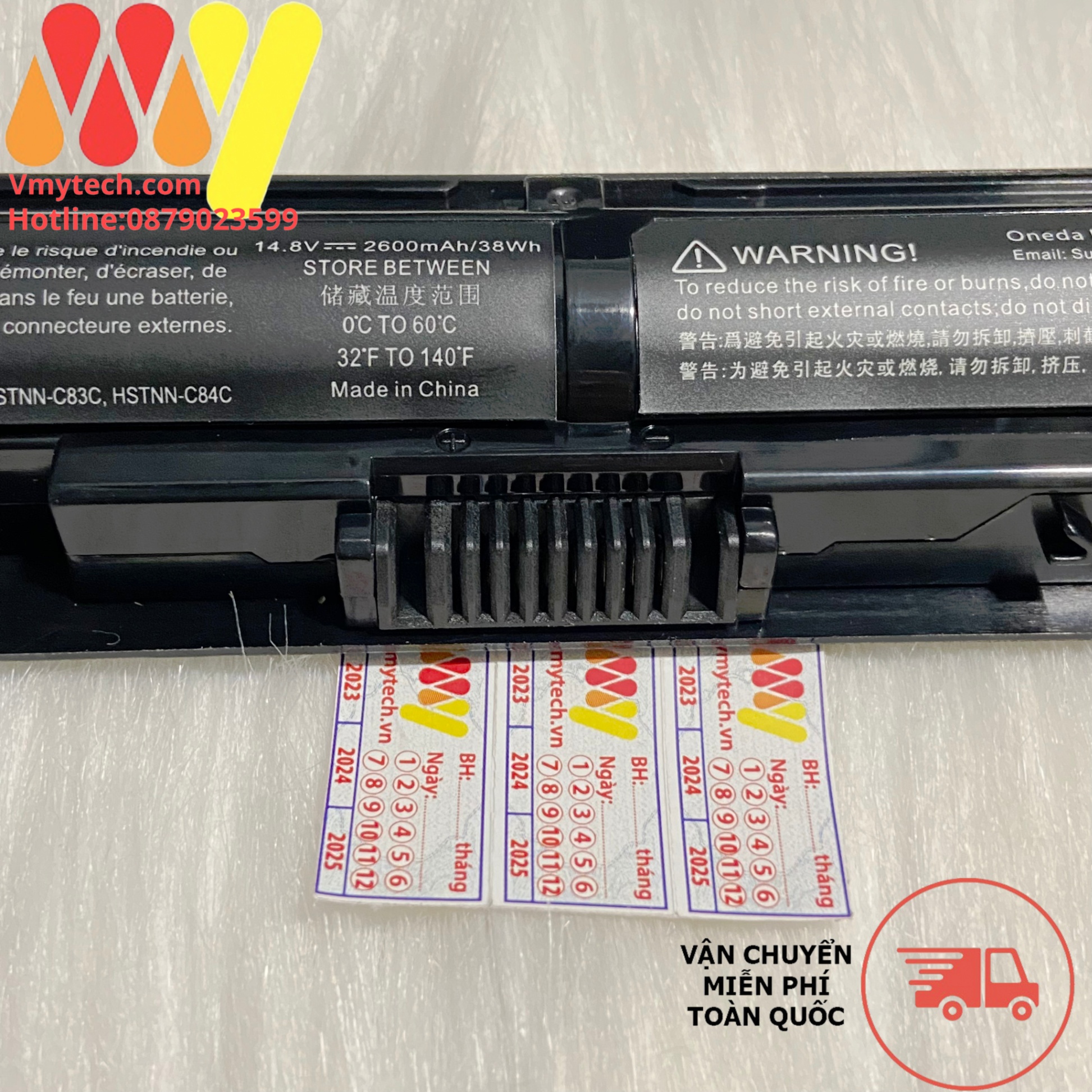 Pin laptop HP VI04 HSTNN-DB6I HSTNN-DB6K HSTNN-LB6J HSTNN-LB6K TPN-Q139 TPN-Q140 TPN-Q141