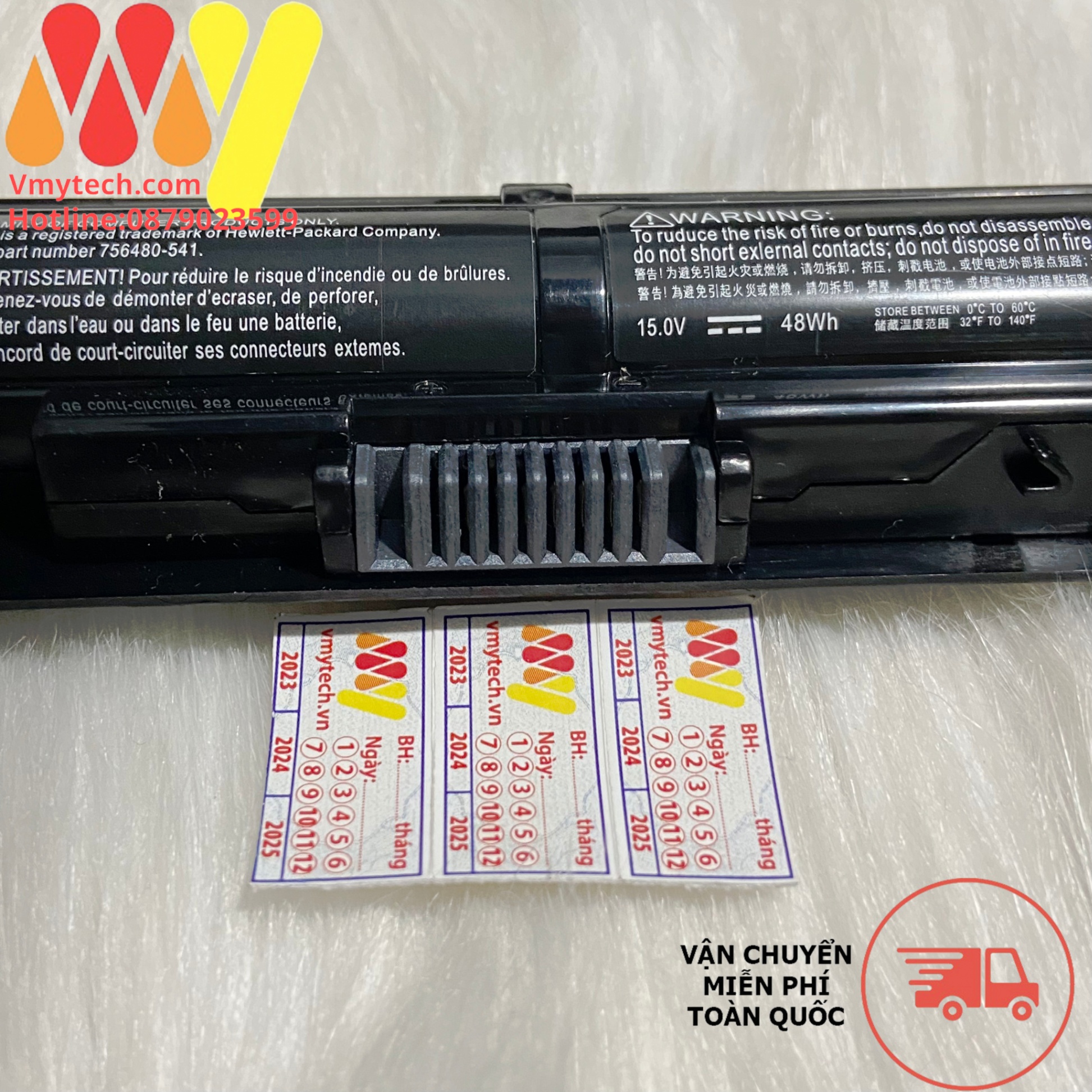 Pin laptop HP Pavilion 15-ab010tx, 15-ab008tx 15-p047TU 15-p081TX 15-p083TX 15-p040TU 15-p086tx ZIN C