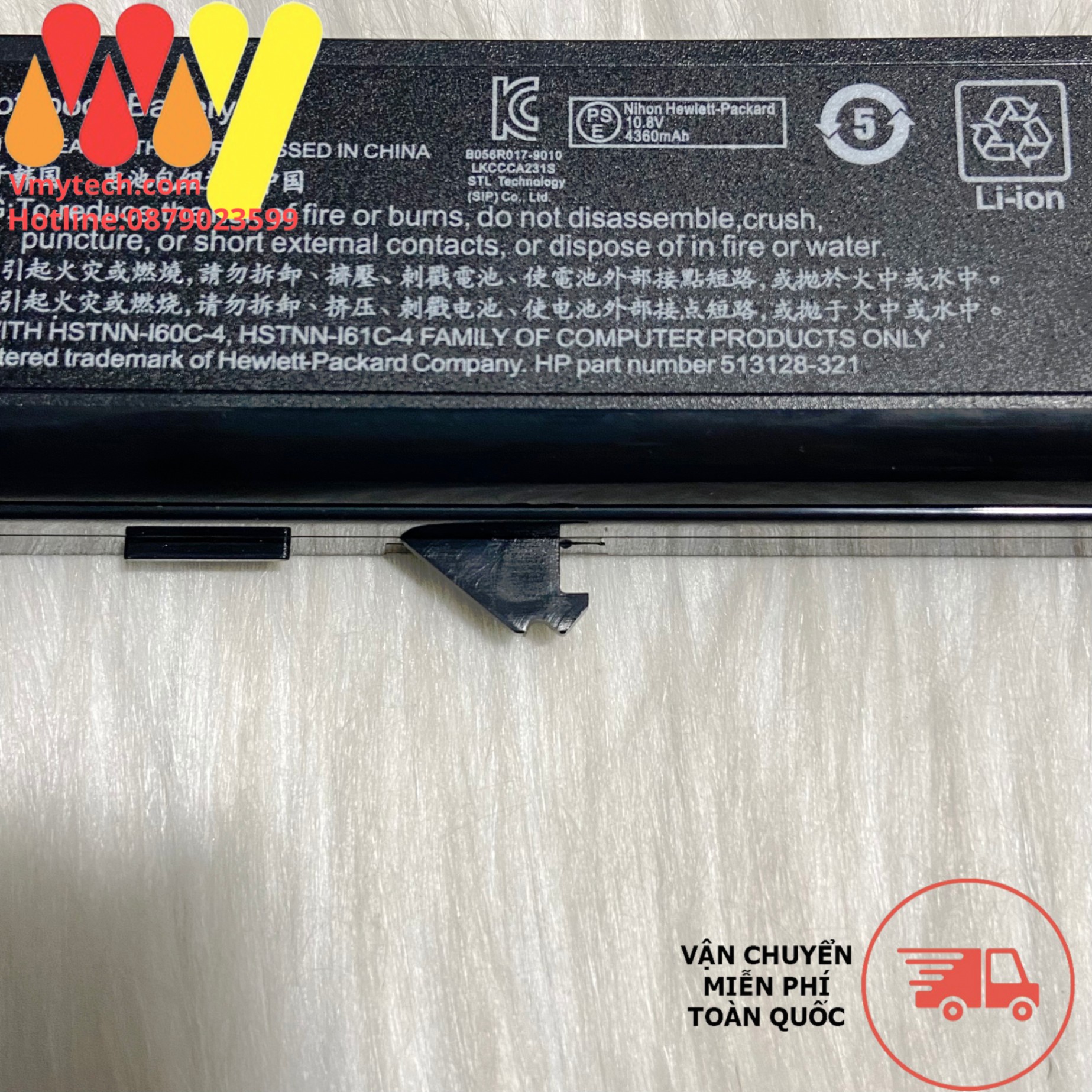 Pin laptop HP ProBook 4410S 4411S 4415S 4416S 5410S 4405, 4406, 4412, 4413 ZIN