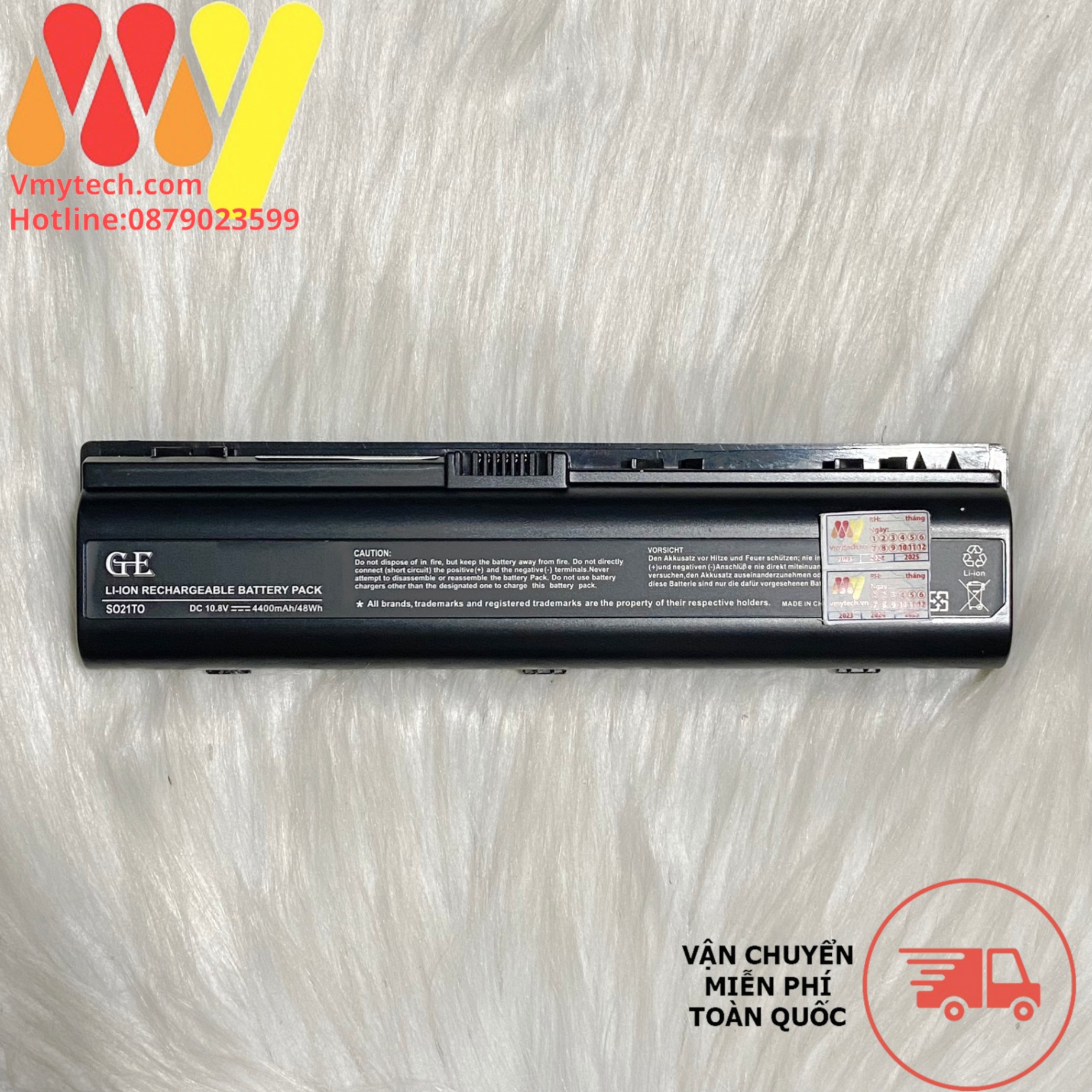 Pin laptop HP Pavilion dv6000 dv6100 dv6200 dv6300 dv6400 dv6500 dv6600 dv6700 dv6800