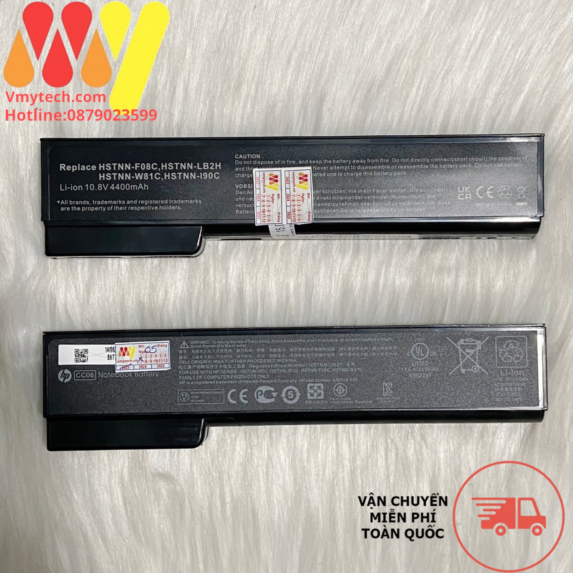 Pin Laptop HP ProBook 6360b 6460b 6465b 6470b 6475b 6560b 6565b