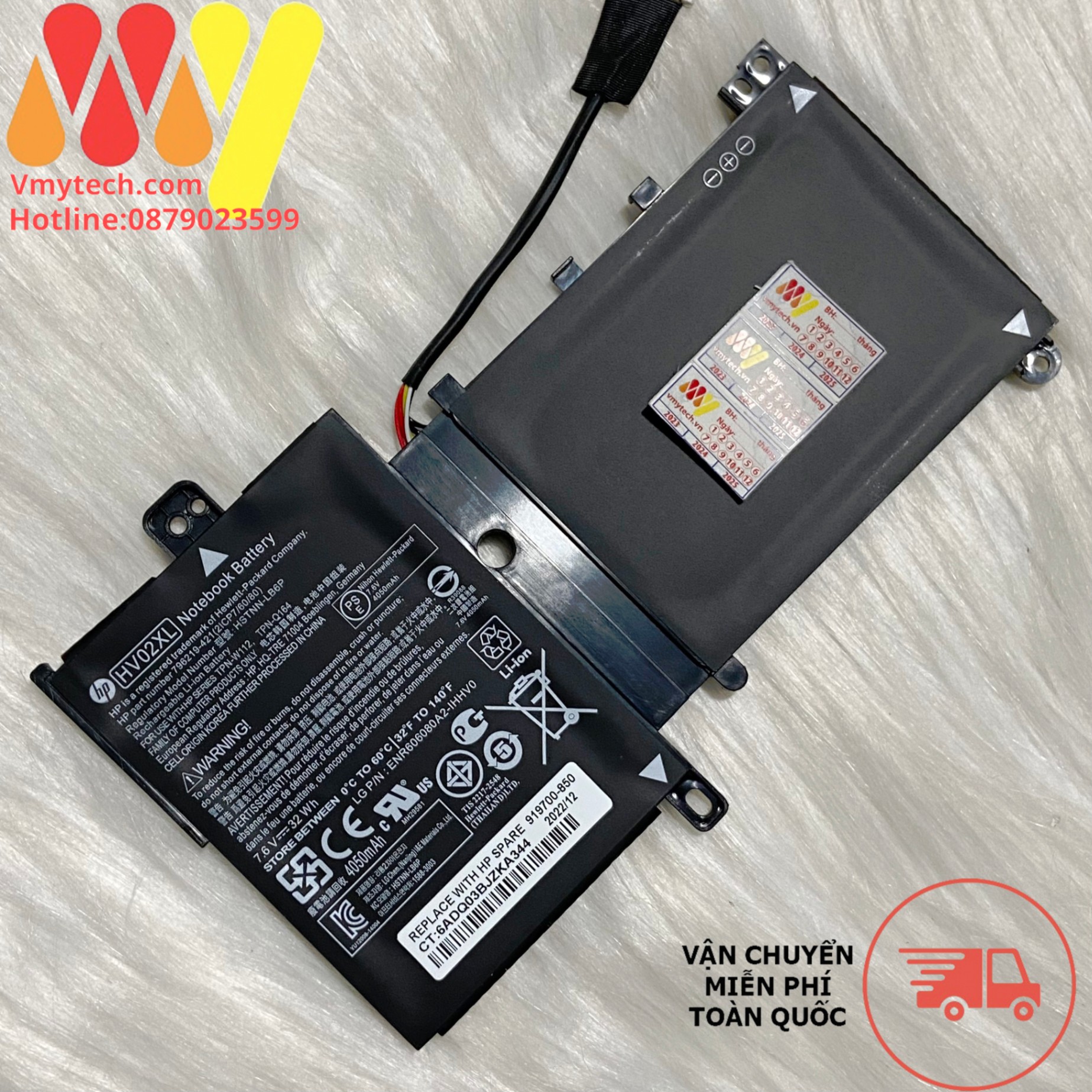 PIN laptop HP HV02XL x360 11-K 11-K013CL 11-K052TU, HSTNN-LB6P, HSTNN-UB6N