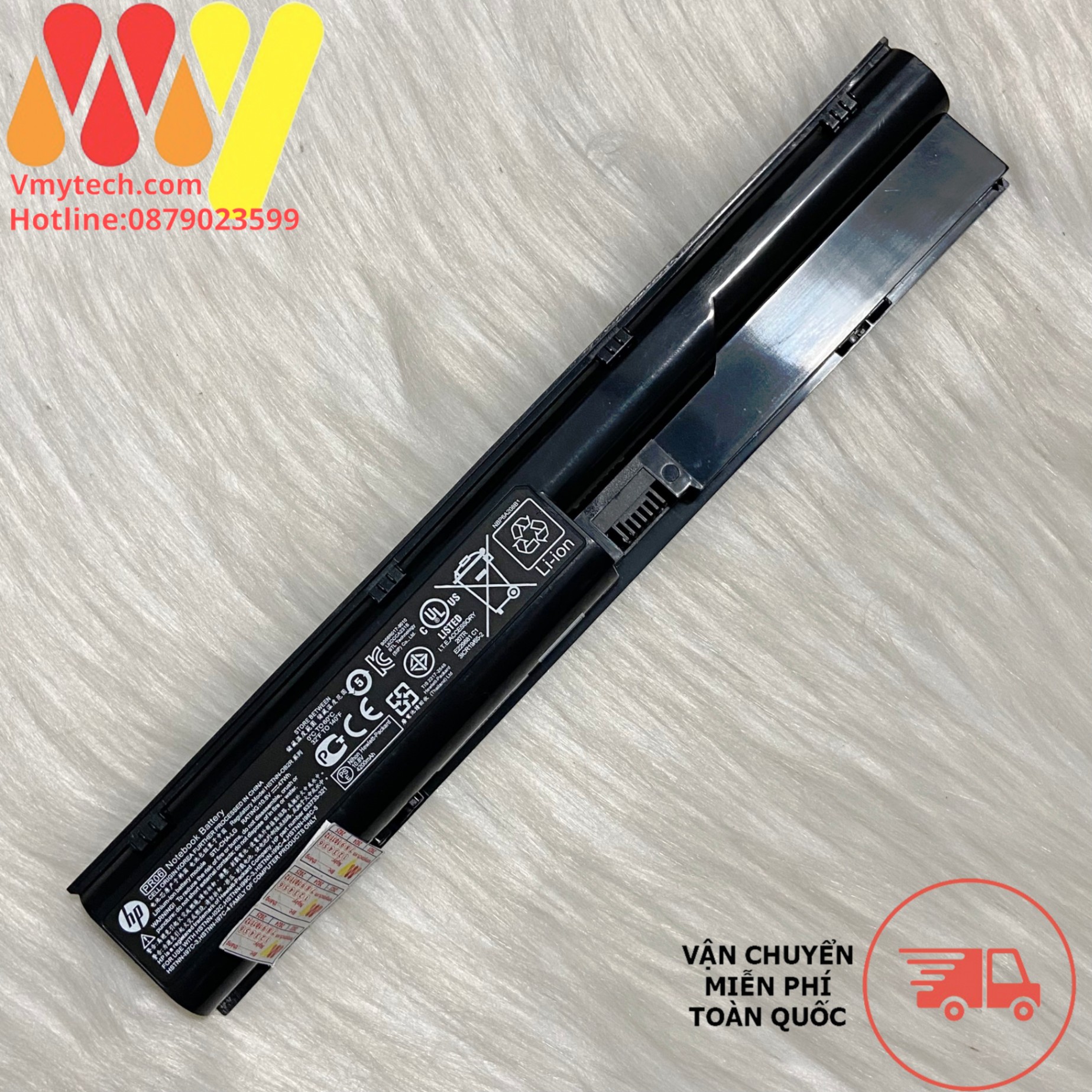 Pin laptop HP ProBook 4441s 4446s 4540s 4545s 4540S 4440S 4535S PR06 Pin laptop HP ProBook 4530s HSTNN-DB2R HSTNN-IB2R HSTNN-LB2R HSTNN-OB2R HSTNN-XB2E ZIIN