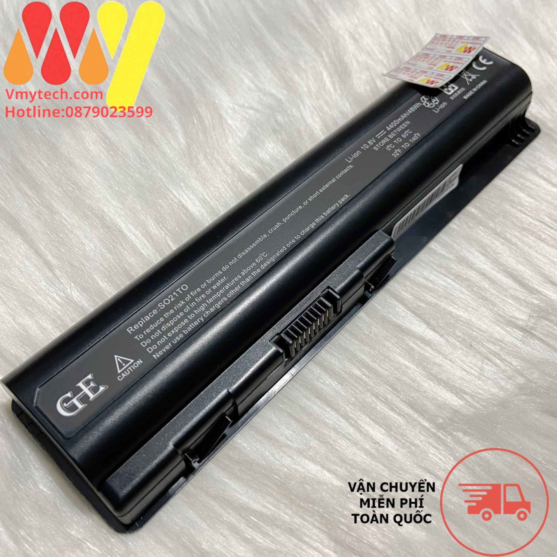 Pin Laptop HP Pavilion DV4 DV4T DV5 DV5T DV5Z DV5T-1000 DV5-1002 DV6 DV6T DV6Z HSTNN-CB72