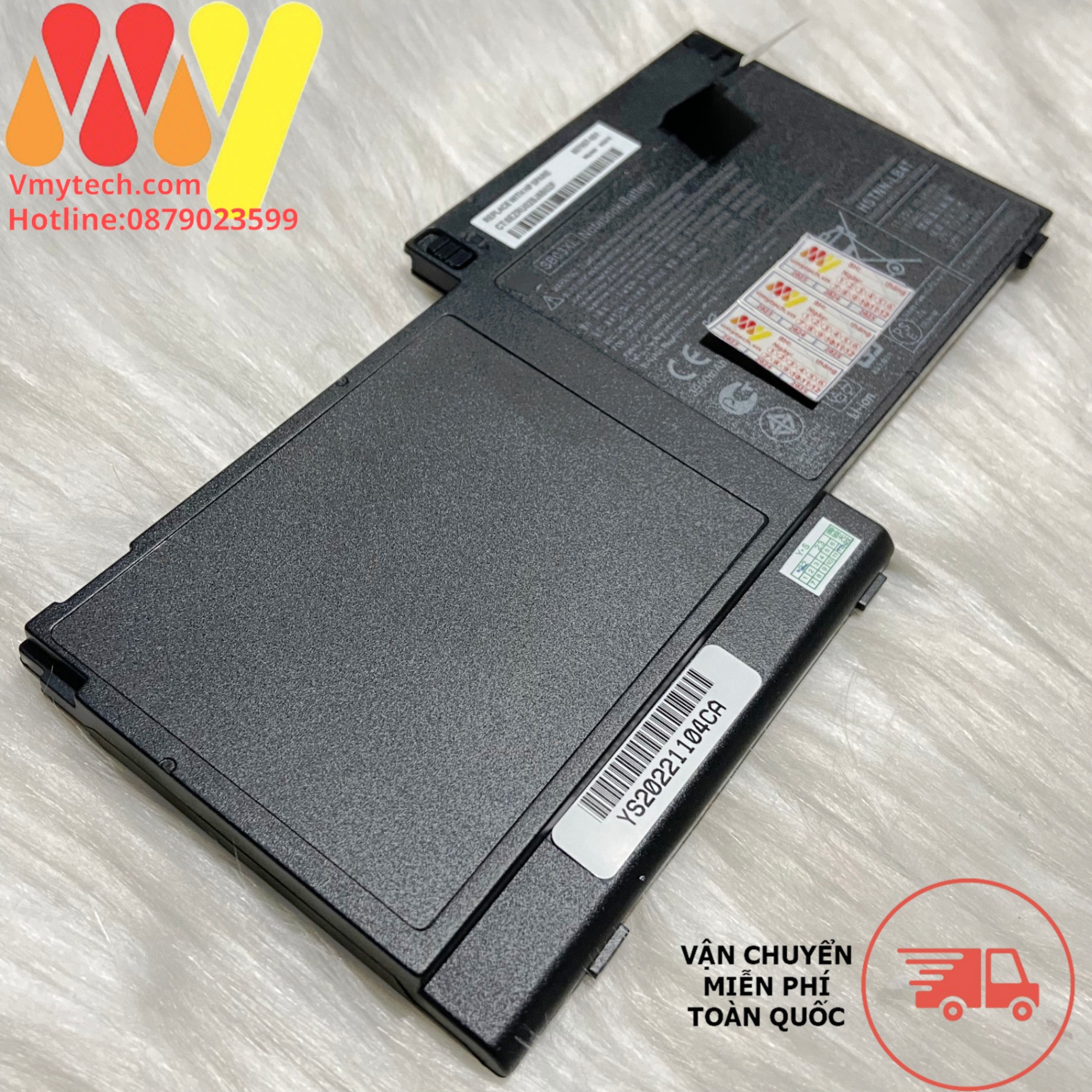 Pin Laptop hp EliteBook 720 725 G1 G2 E7U25AA SB03046XL HSTNN-IB4S HSTNN-IB4T 717378-001