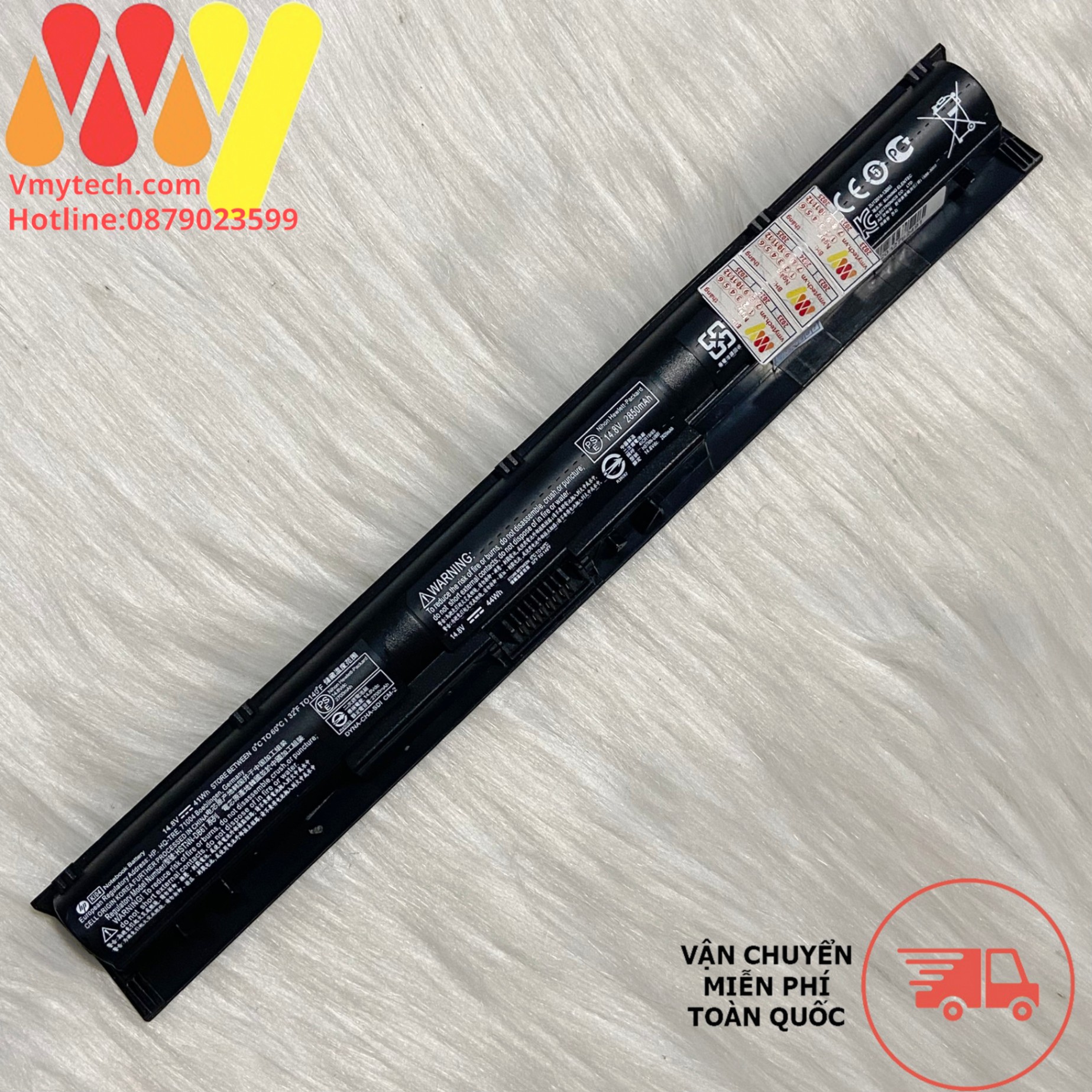 Pin Laptop HP Pavilion 14-ab001tu 15-ab000na 17-g000na 800049-001 HSTNN-DB6T HSTNN-LB6R HSTNN-LB6S KI04 TPN-Q158 ZIN
