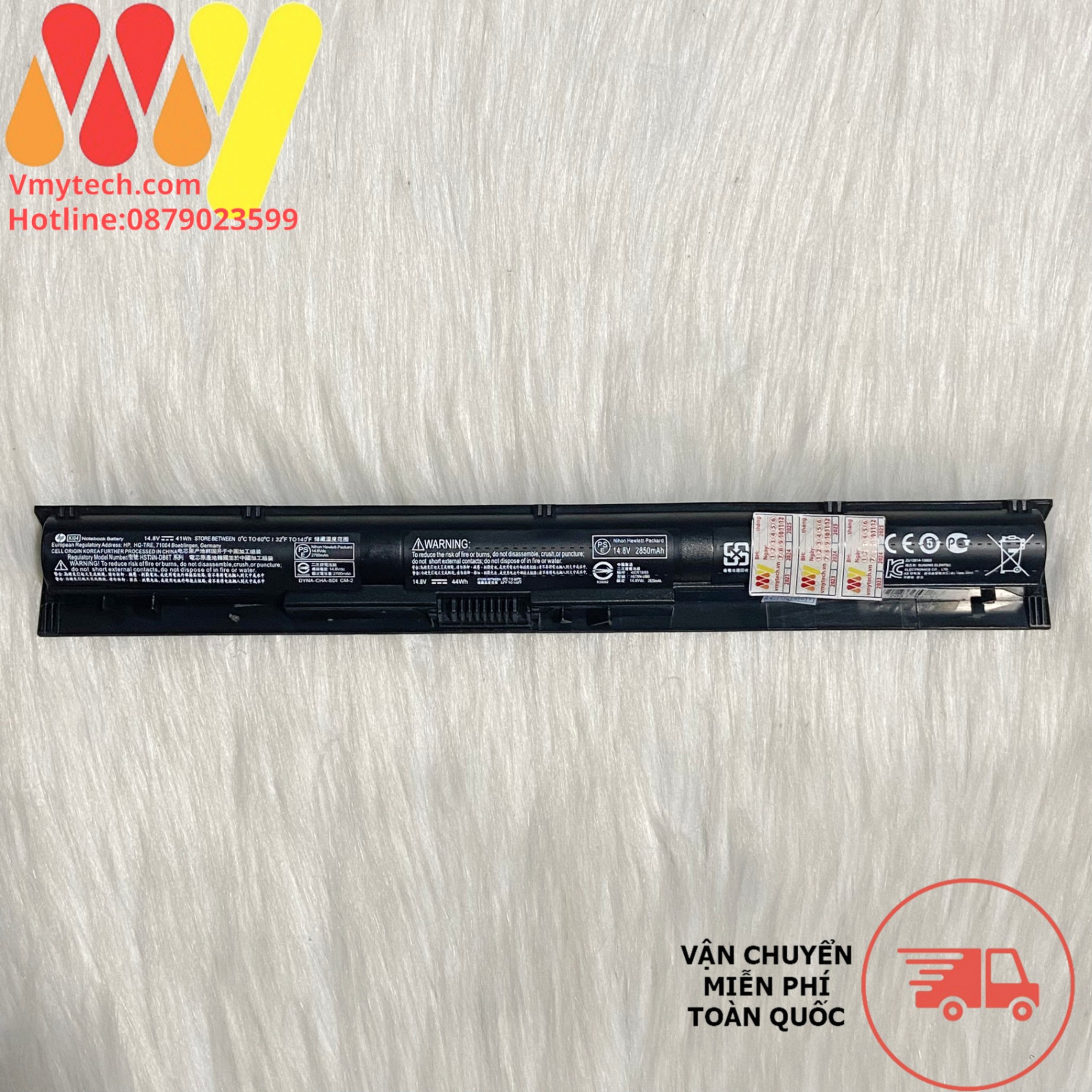Pin Laptop HP Pavilion 14-ab001tu 15-ab000na 17-g000na 800049-001 HSTNN-DB6T HSTNN-LB6R HSTNN-LB6S KI04 TPN-Q158 ZIN