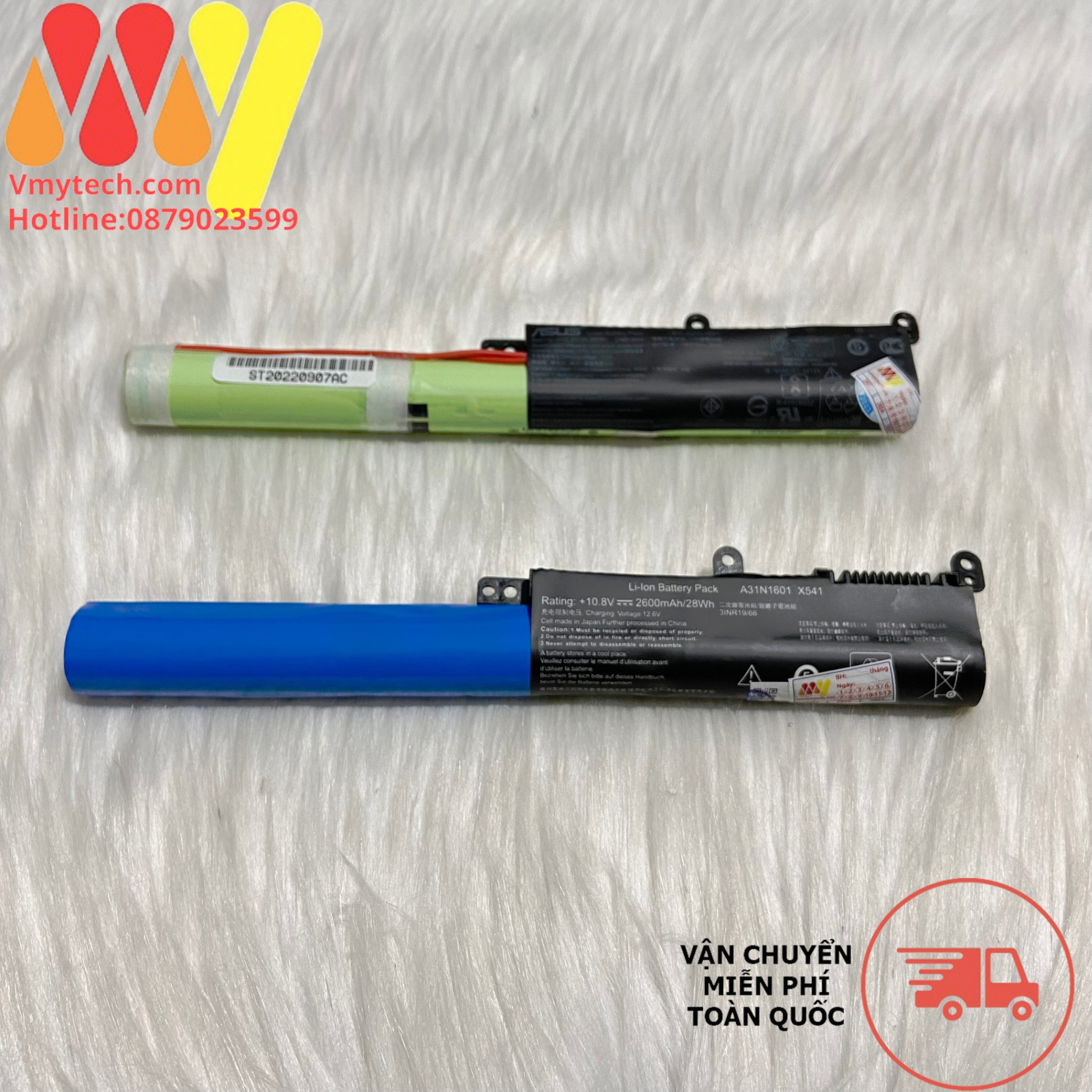 Pin cho laptop ASUS A541U X541S X541A F541UA R541UA K541U X541SC D541 A31N1601 A31N1311 zin