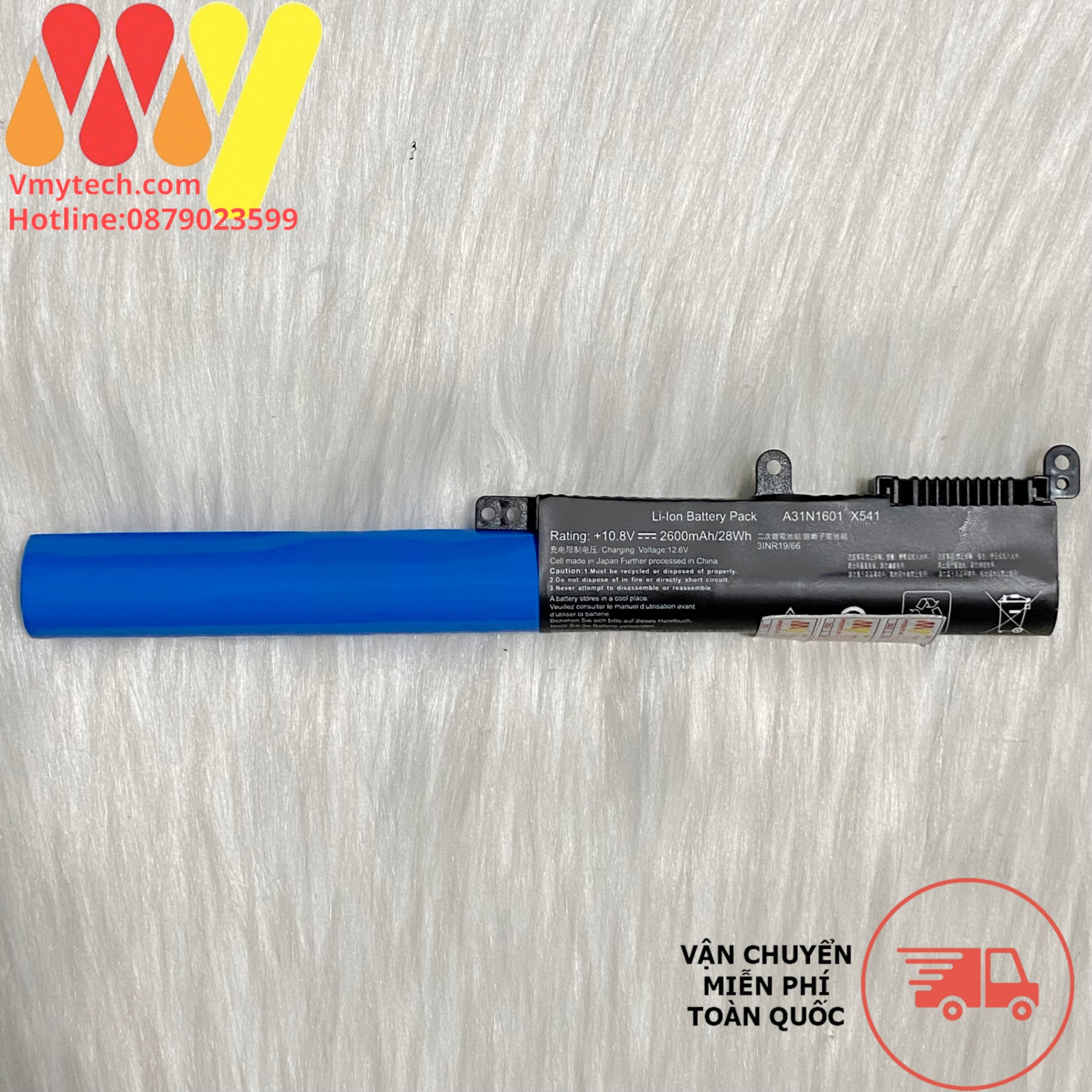 Pin cho laptop ASUS A541U X541S X541A F541UA R541UA K541U X541SC D541 A31N1601 A31N1311