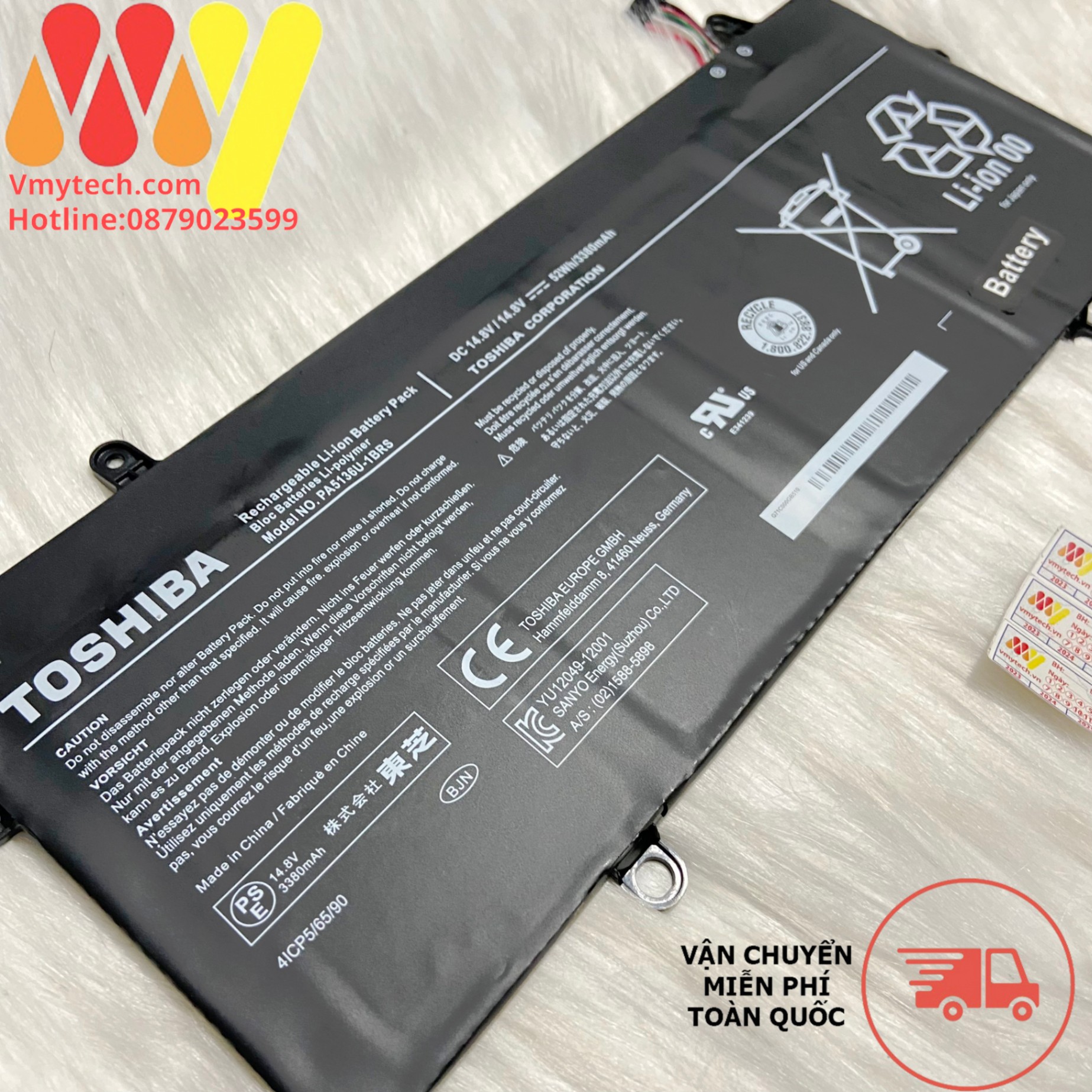 Pin toshiba Z30-A PA5136U Zin