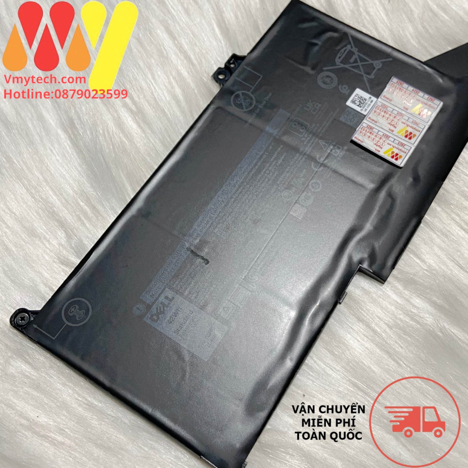Pin laptop Dell Latitude 5300 5310 7300 7400 E5300 E5310 E7300 E7400 0G74G (42Wh)