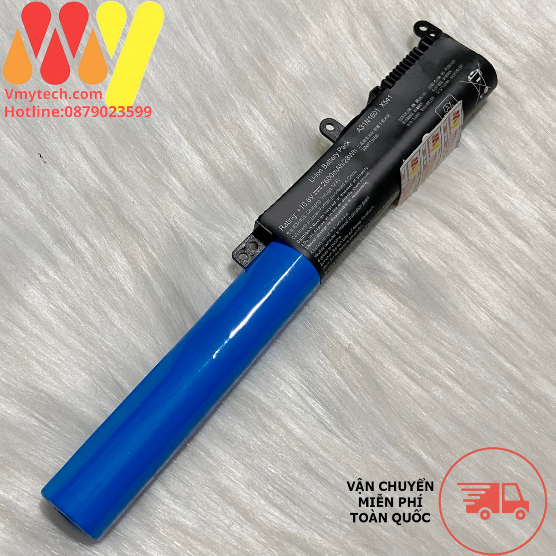 Pin cho laptop ASUS A541U X541S X541A F541UA R541UA K541U X541SC D541 A31N1601 A31N1311