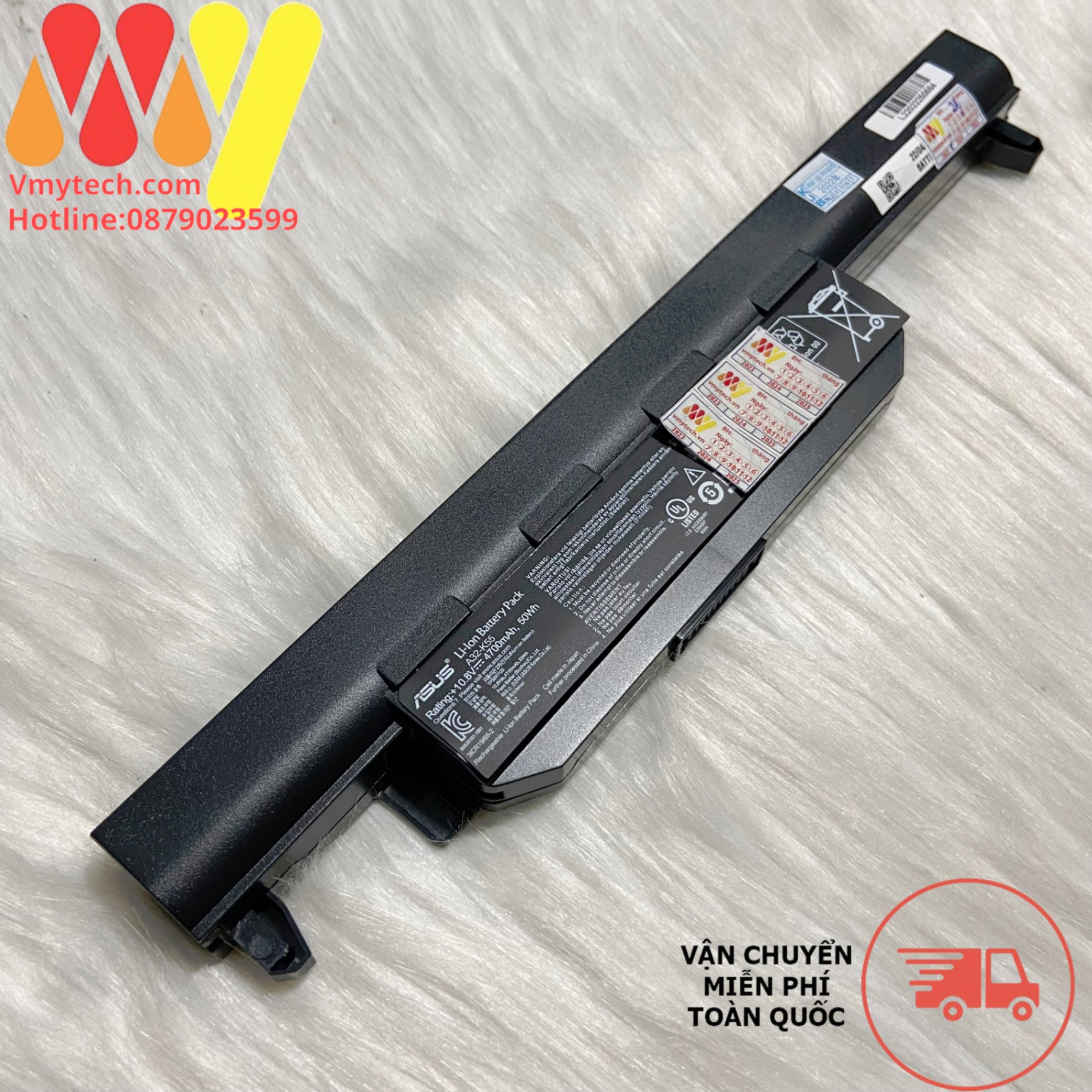 PIN Laptop Asus A55 A55A A55D A55DE A55DR A55N A55V A55VD A55VM A55VS ZIN