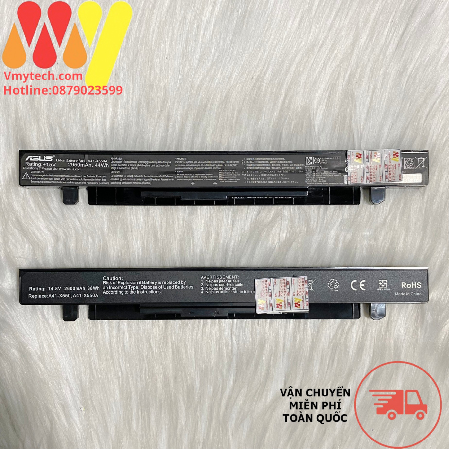 Pin Laptop Asus R510 R510C R510CA R510CC R510D R510DP R510E R510EA R510L R510LA R510LB R510LC R510LD R510LN R510V R510VB R510VC