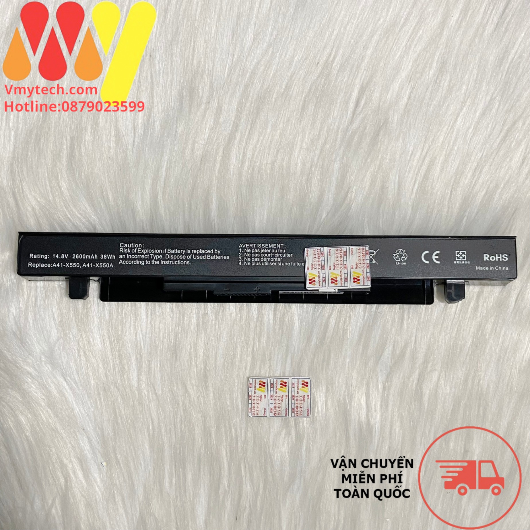 Pin Laptop Asus R510 R510C R510CA R510CC R510D R510DP R510E R510EA R510L R510LA R510LB R510LC R510LD R510LN R510V R510VB R510VC