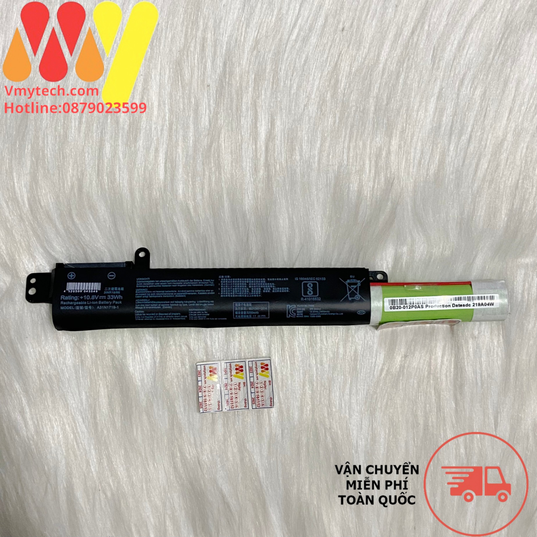 Pin laptop Asus A31N1719 Battery for ASUS X407 X507 X407MA-1B X407UA X507MA X507MA1B X507UB X507UB1B X407MA, X407MAB, X407UA, X407UAB, X407UB, X407UF, X507LA, X507MA, X507UA, X507UB, X507UF