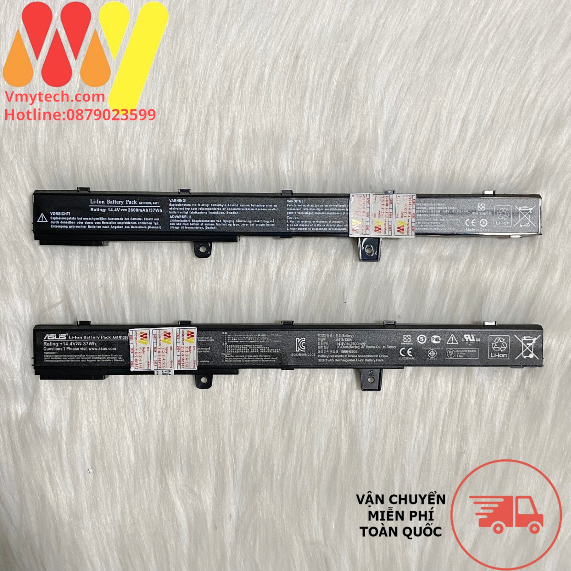 Pin laptop Asus X551 X551C X551CA X551MA X551M A41N1308 zin