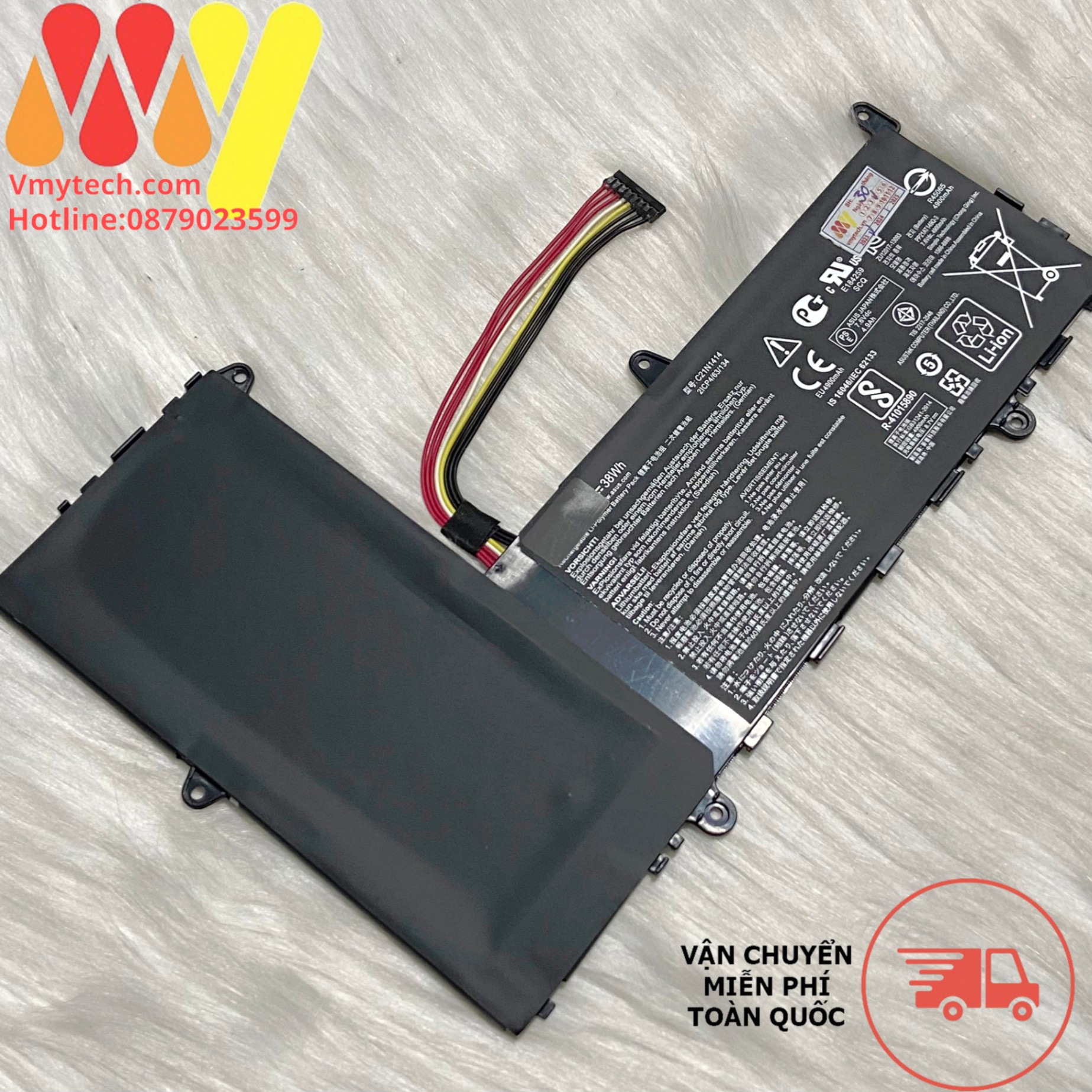 Pin Laptop Asus X205 X205T X205TA X205TA C21N1414