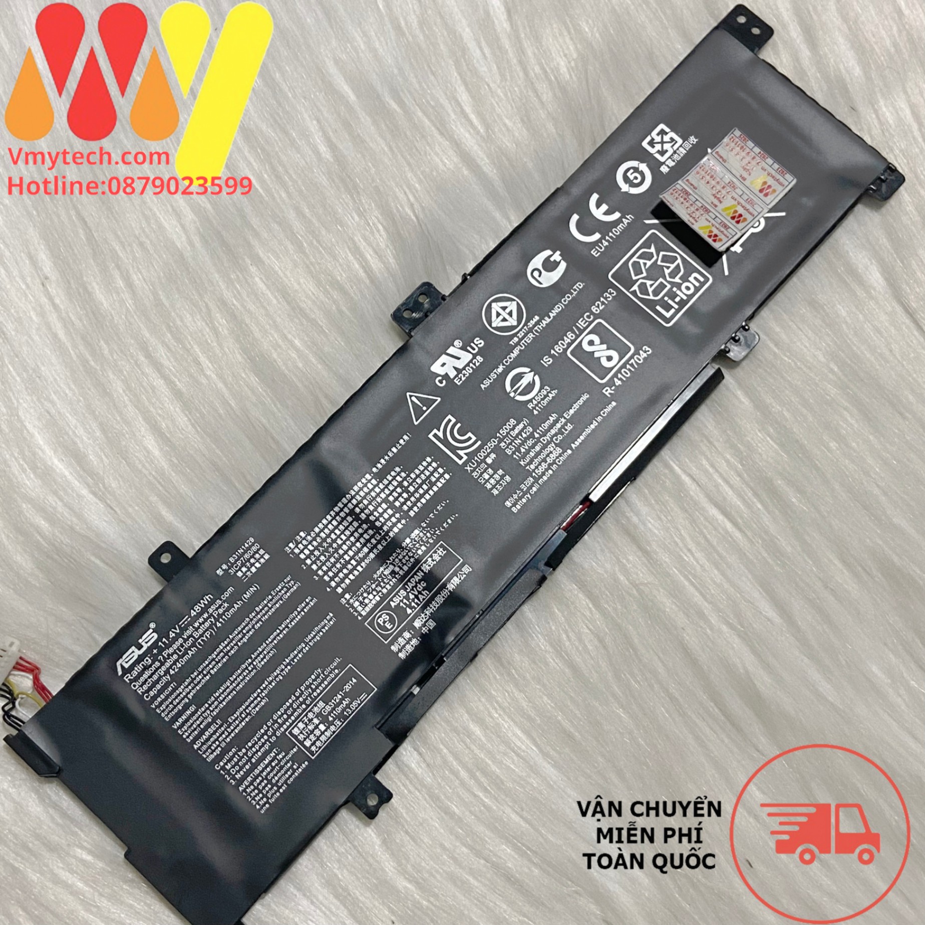 Pin Laptop Asus B31N1429 R516LB R516LX R516UB R516UW R516UX