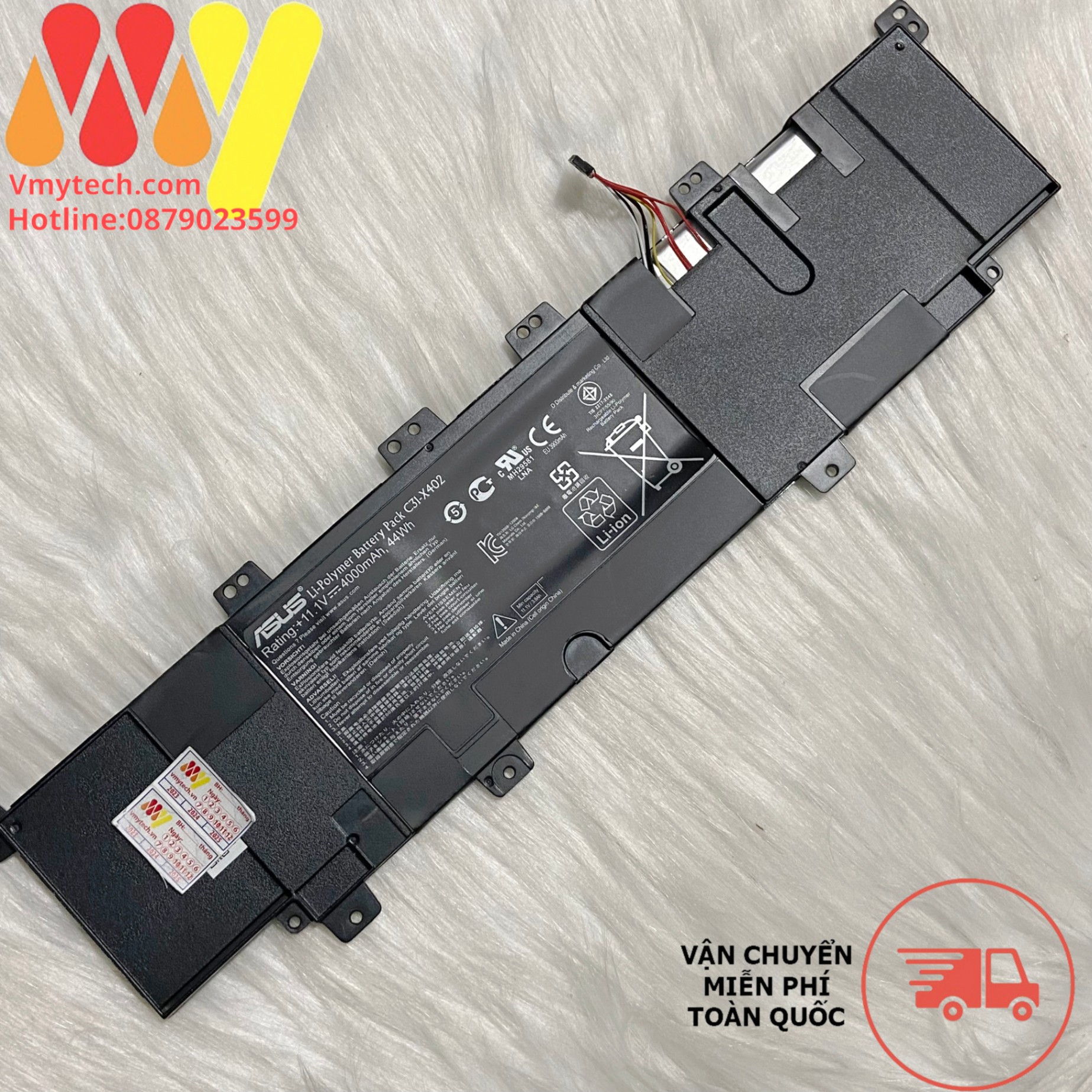 Pin Laptop Asus X500, X500C, S500 X502C F502C X502CA