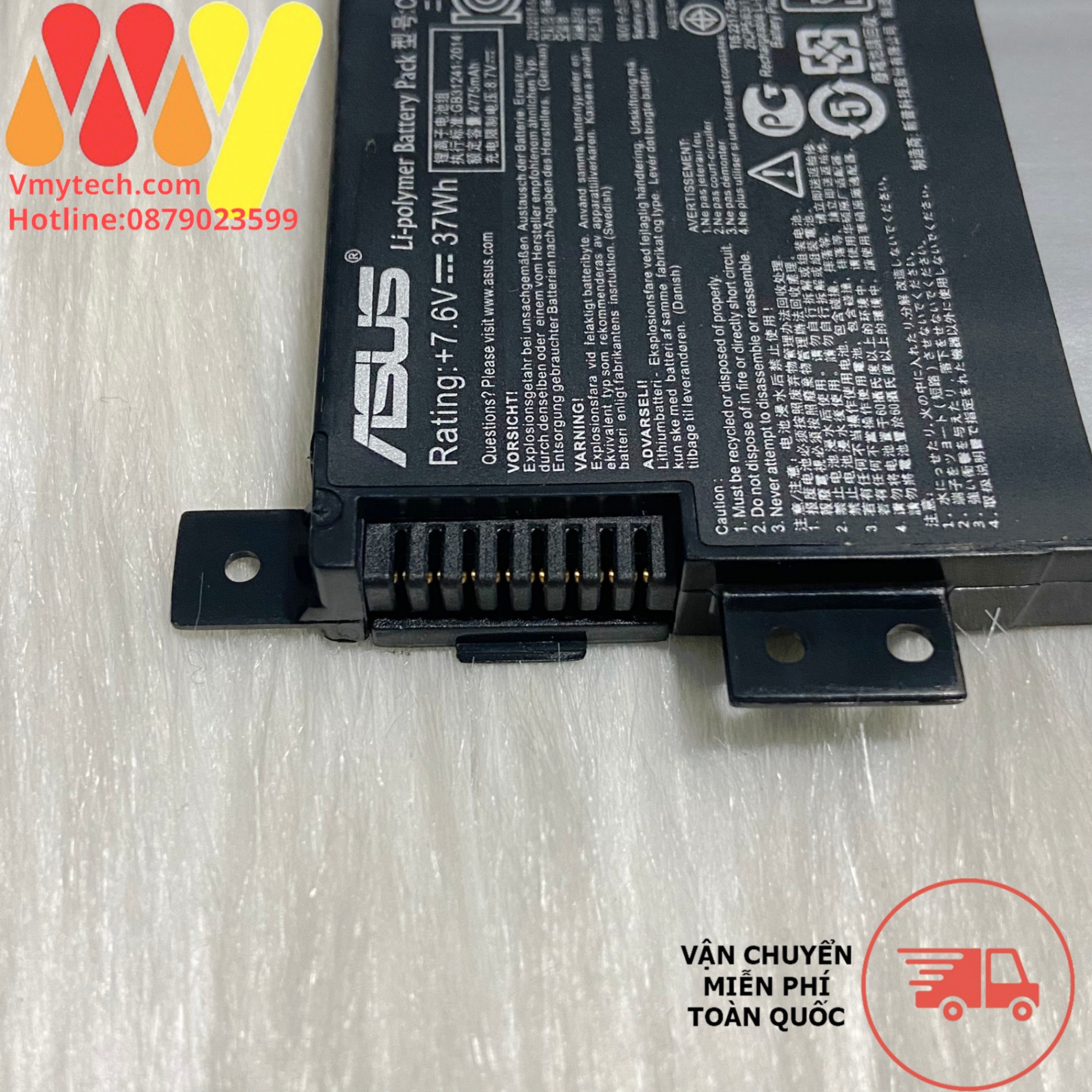 Pin laptop Asus A556 A556U X556 X556U K556 C21N1509 zin