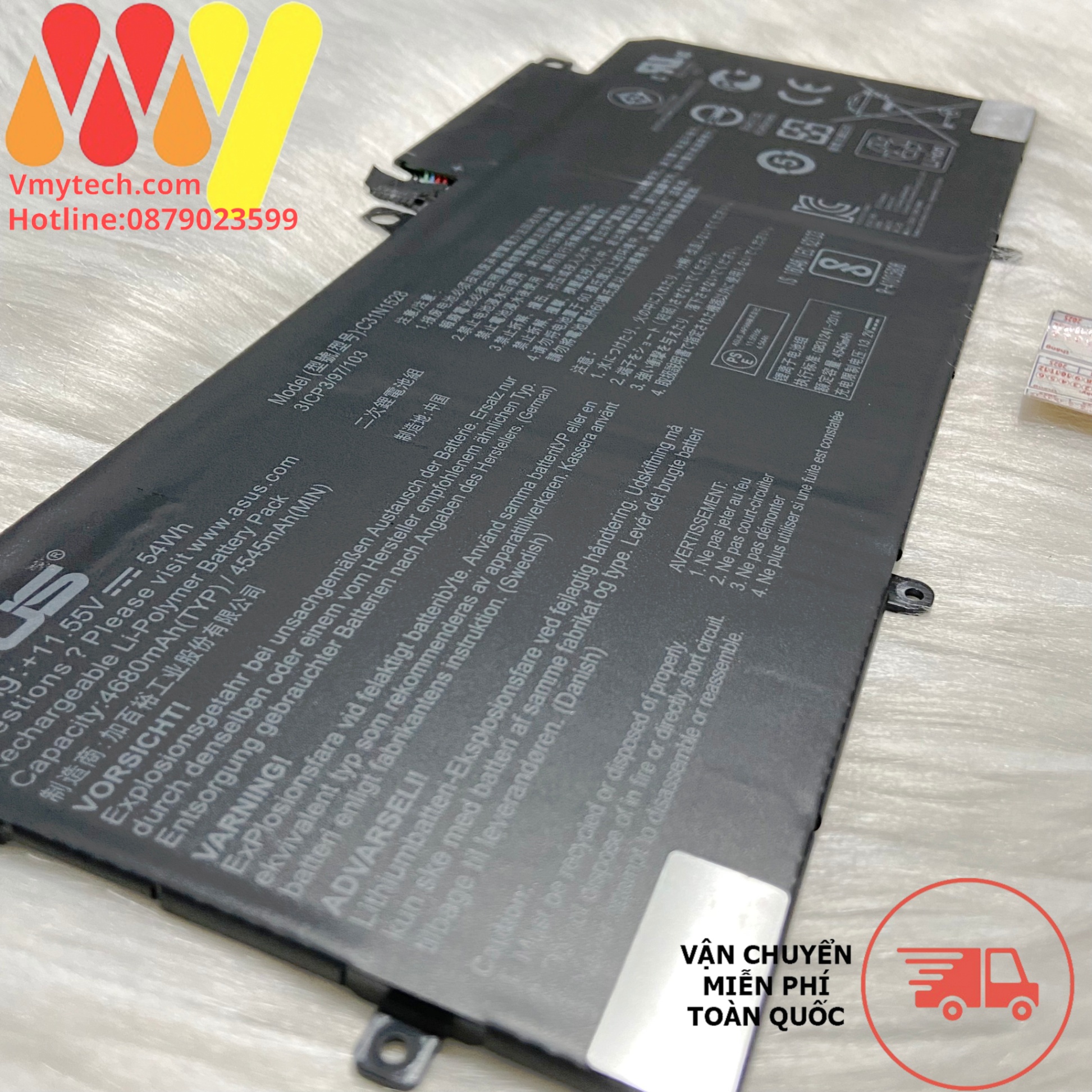 Pin Laptop ASUS Zenbook Flip UX360 UX360C UX360CA UX360CA-UBM1T Series C31N1528