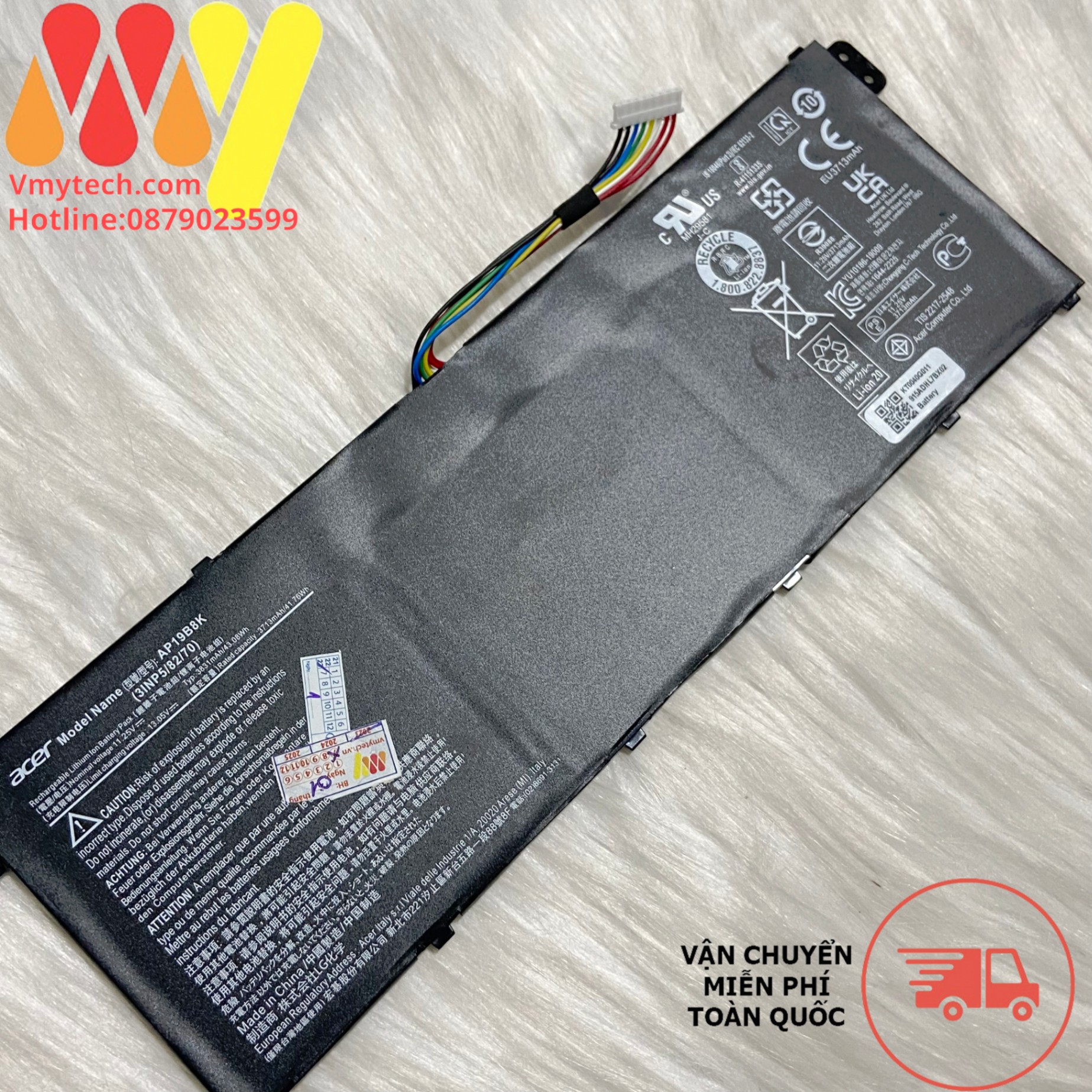 Pin laptop Acer Aspire 3 A314-22 A314-22-A02R A315-23 A315-23G-R8DM A315-23G-R8F3 A315-57G A315-57G-303Z A317-52 A317-52