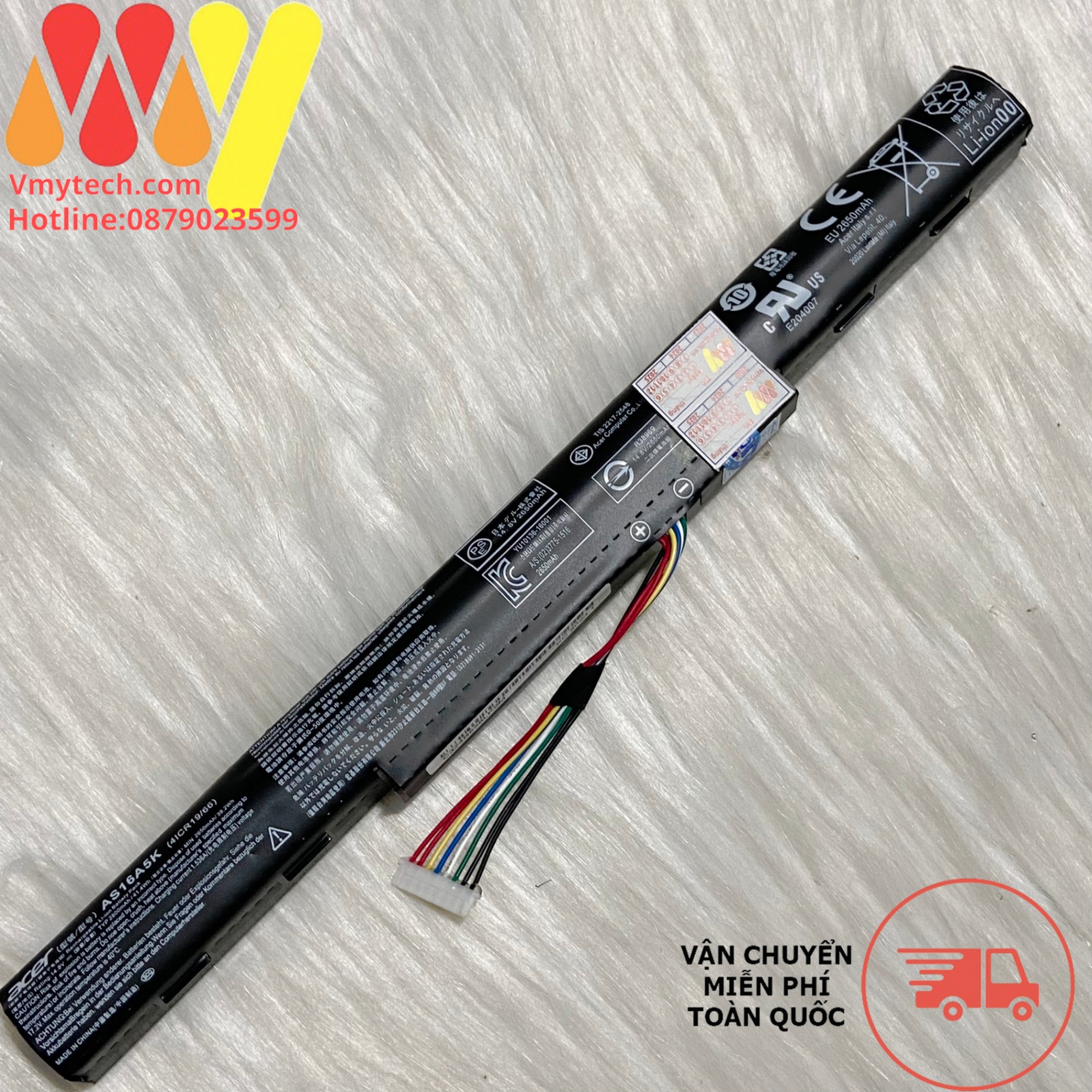 Pin Laptop Acer E5-575G-53B8 E5-575G-53VG E5-575G-54TU E5-575G-54XH E5-575G-55NS E5-575G-55S7 E5-575G-56ED ZIN