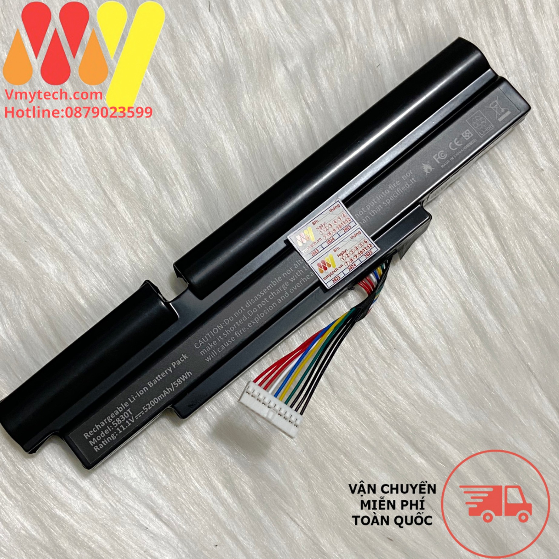 Pin laptop ACER As3830tg As4830tg As5830tg