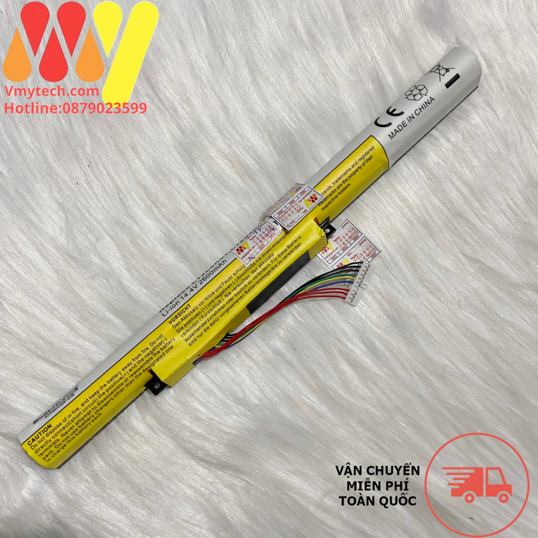Pin Laptop LENOVO Z400,Z400A Z500 Z500A ,Z510 P500,Z410