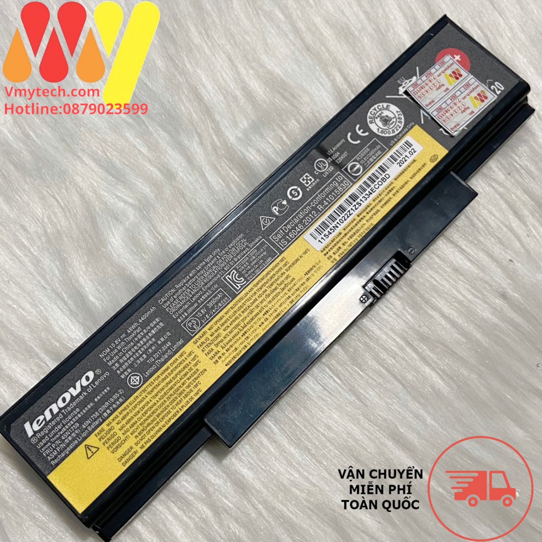 PIN Lenovo ThinkPad E560, E565, E550, E555, E550C, 45N1759, 45N1760, 45N1761, 45N1762, 45N1763 76+