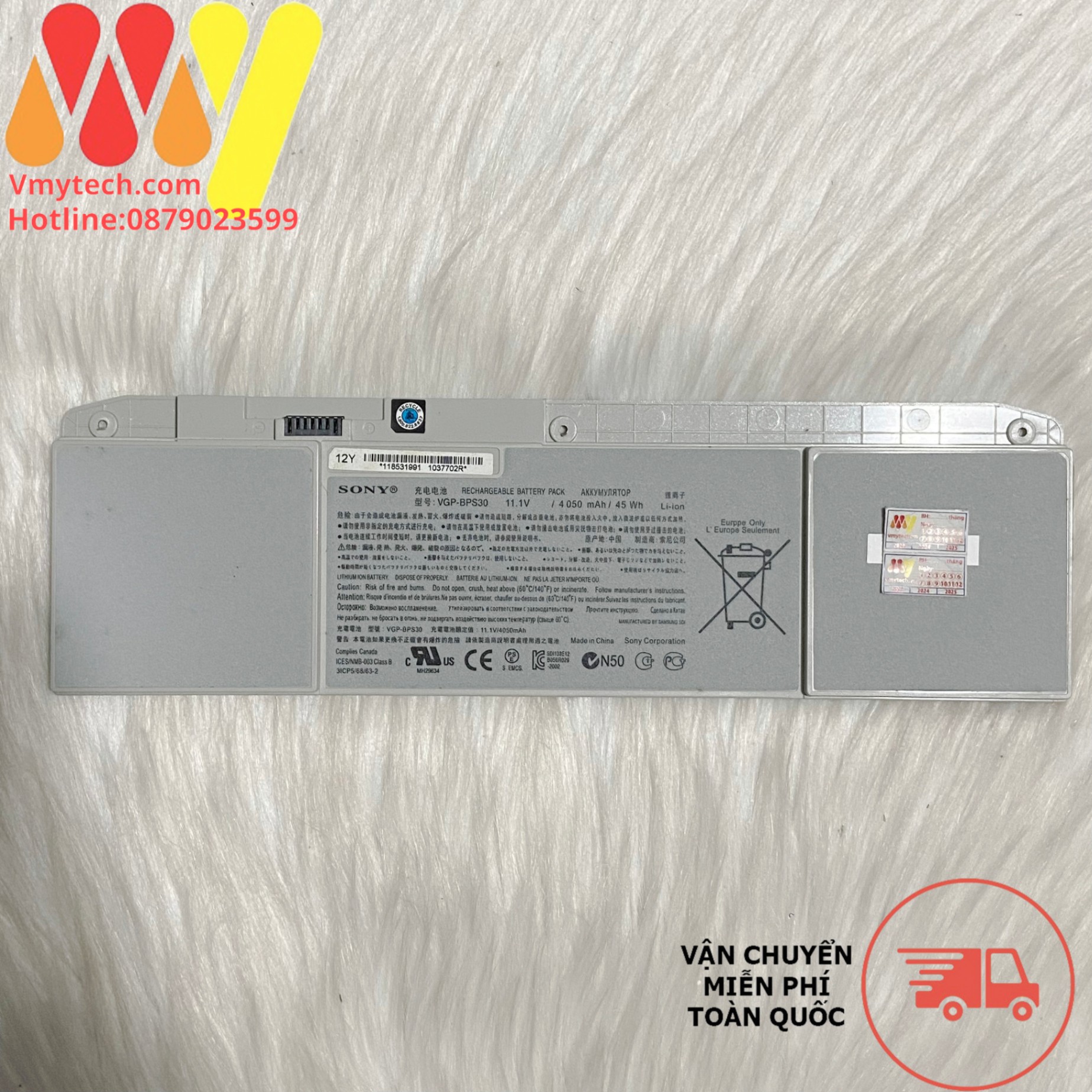 PIN Laptop SONY BPS30 SVT11 SVT13 T11 T13 SVT131 SVT131A11T SV-T1115FD SV-T1115FG SVT13117EC SVT13117ECS SVT1311S2CS