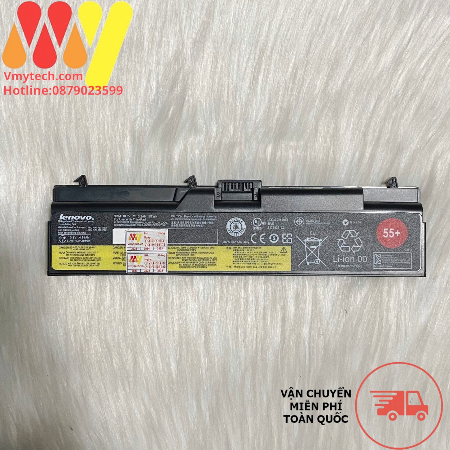 Pin Laptop Lenovo L410 L412 L420 L510 L520 SL410 SL530 ZIN