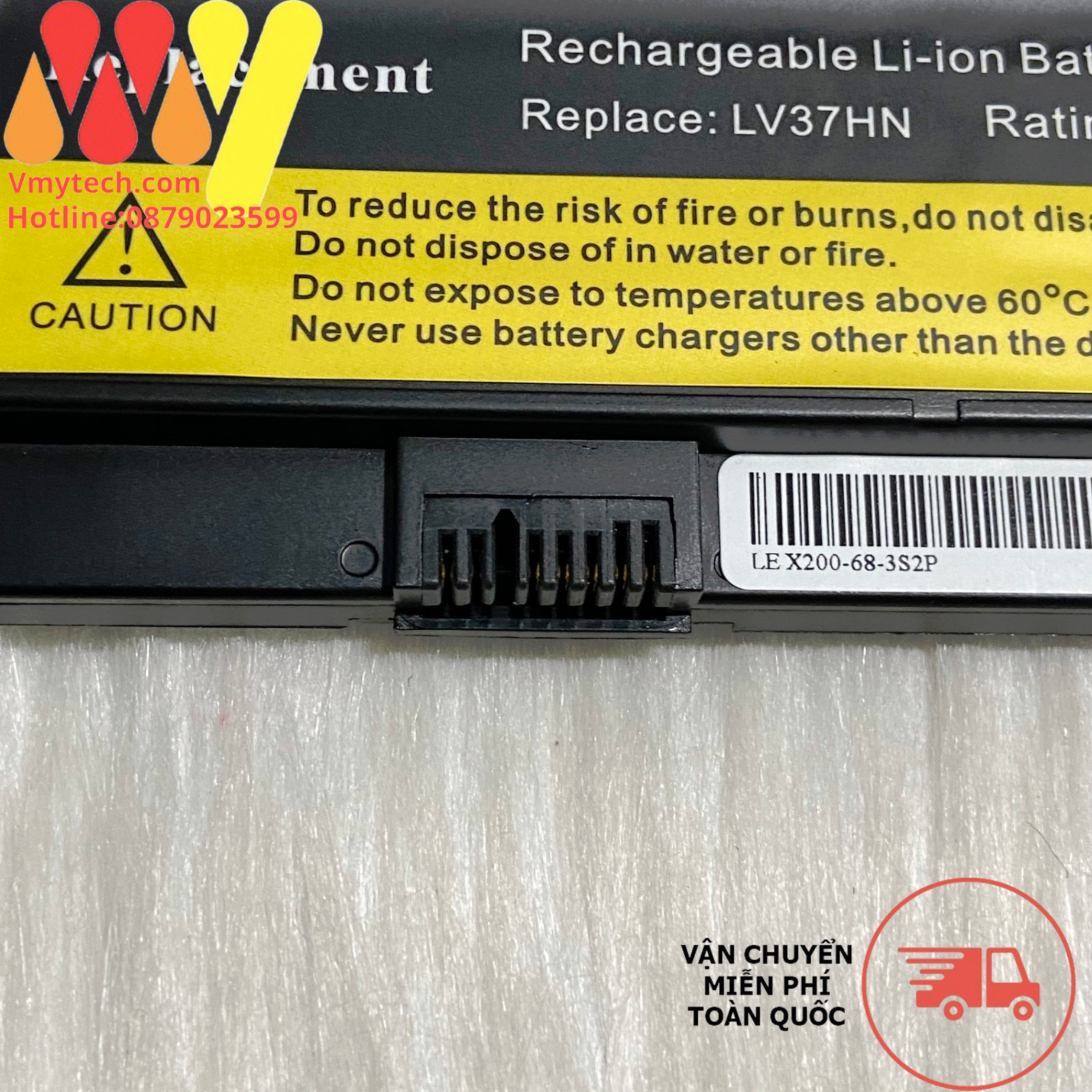 Pin laptop Lenovo BM ThinkPad X200, X200t, X201, X201t, X200 Tablet, X201Tablet