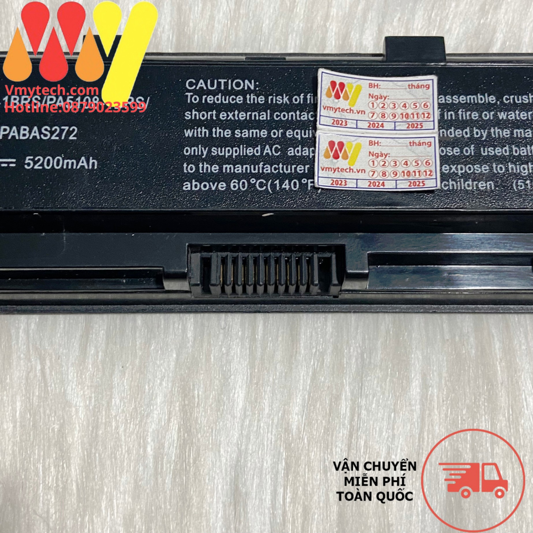 Pin laptop Toshiba Satellite C845D C850 C855 C855D C870 C875 L800 L800-C07B