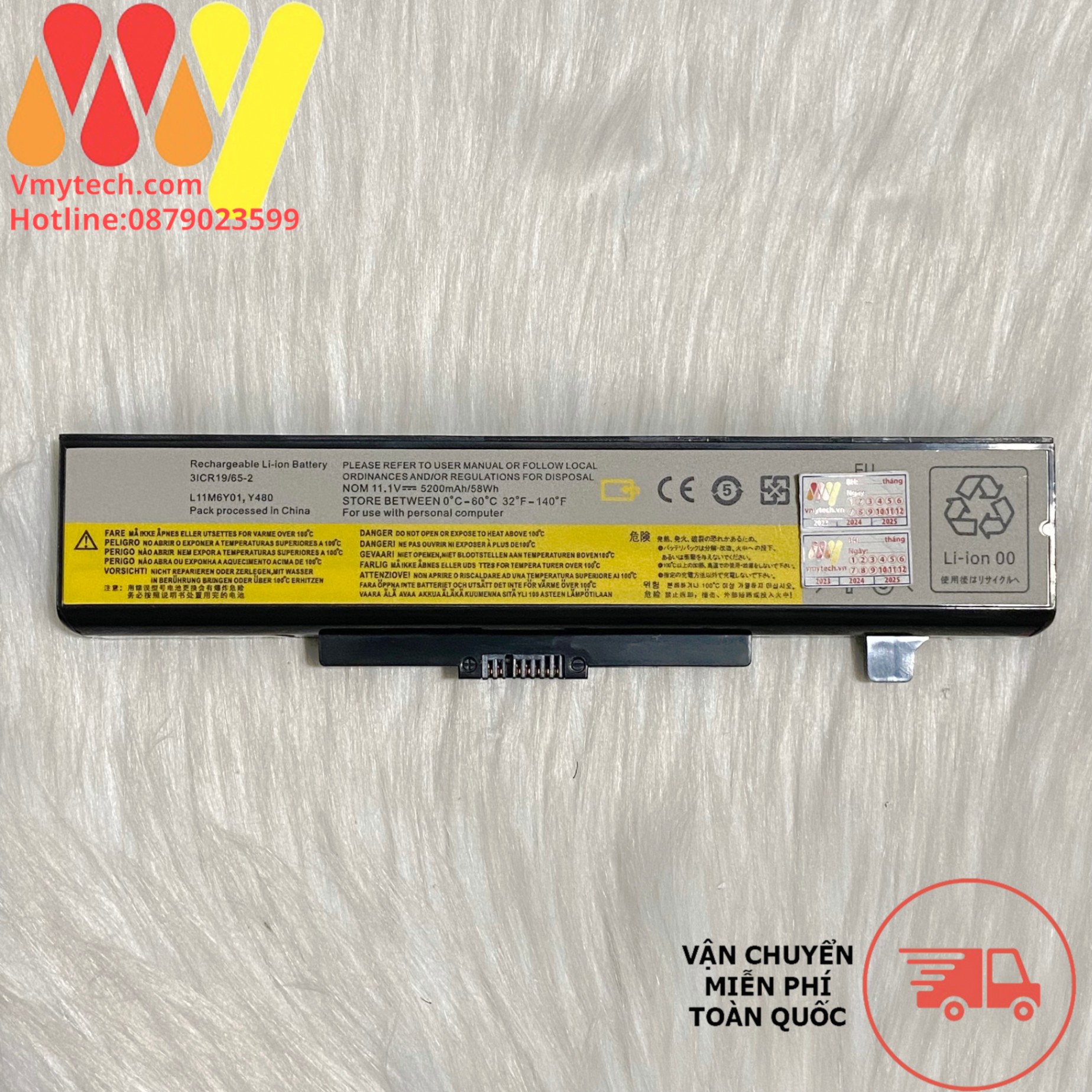 Pin Laptop Lenovo G385 V480 V485 Z480 Z485 M480 M490 M495