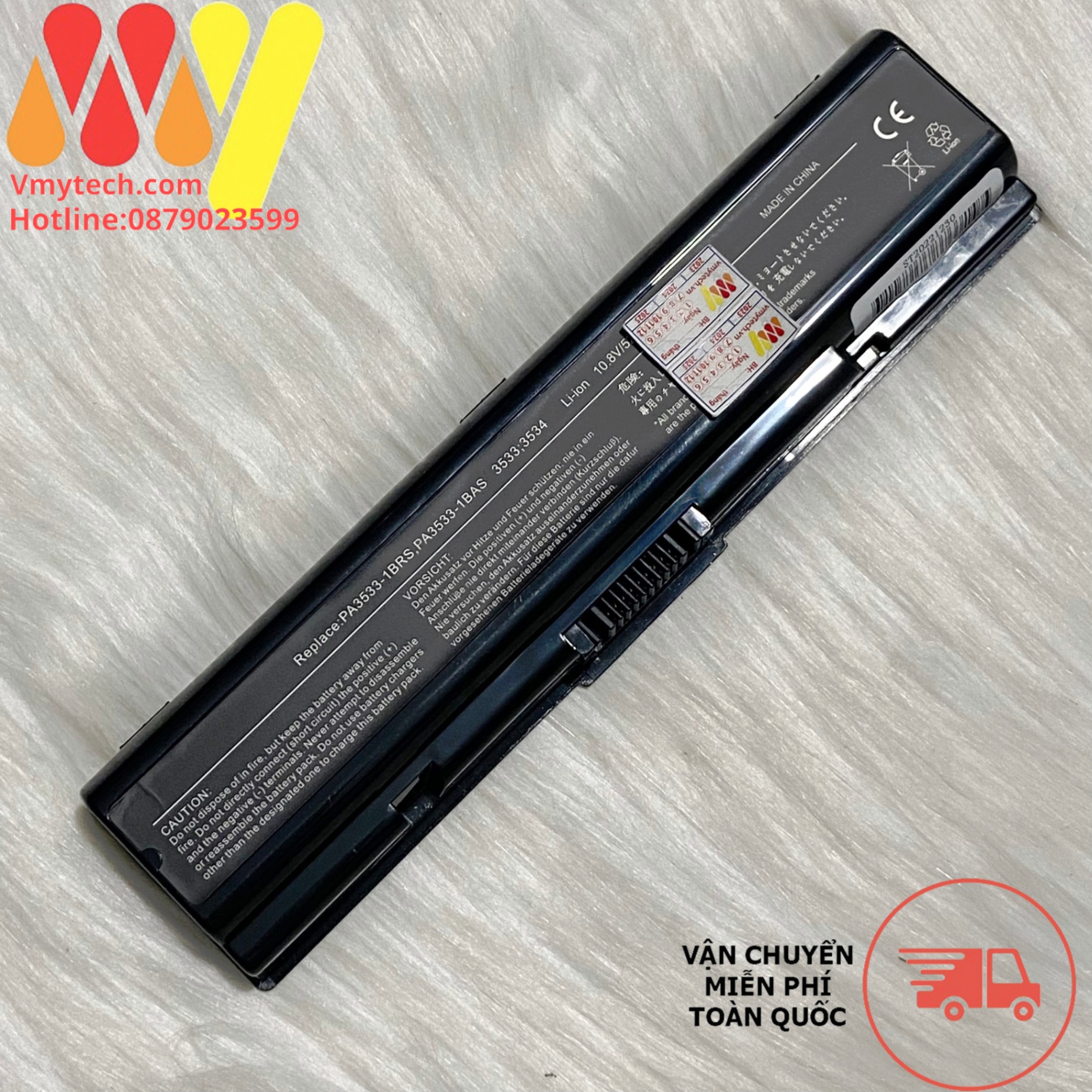 Pin laptop Toshiba Satellite PABAS098 PA3535U-1BRS, PA3536U-1BRS