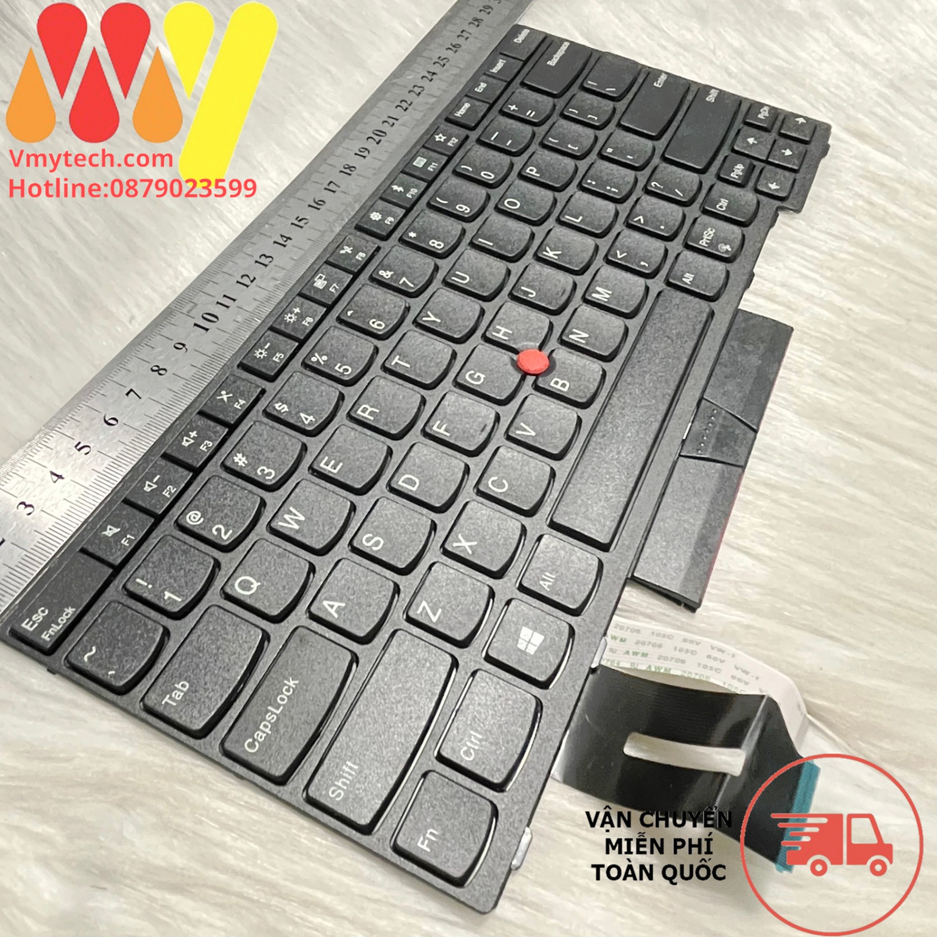 Bàn phim Lenovo ThinkPad E480 L480 T480S T490 ZIN CÓ CHUỘT - KO LED