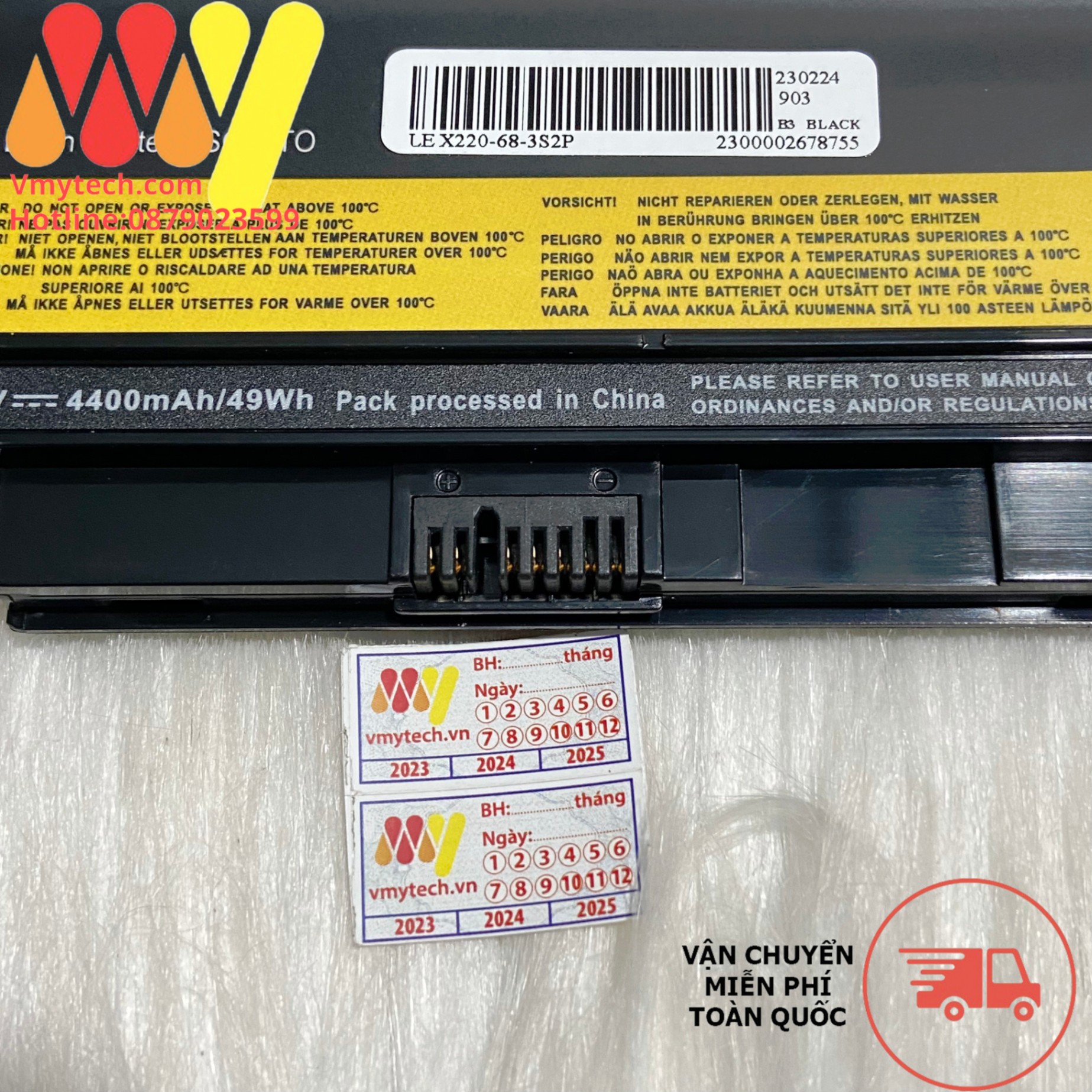 Pin laptop Lenovo ThinkPad X230 X230i X220 X220i X220s 0A36306 0A36307