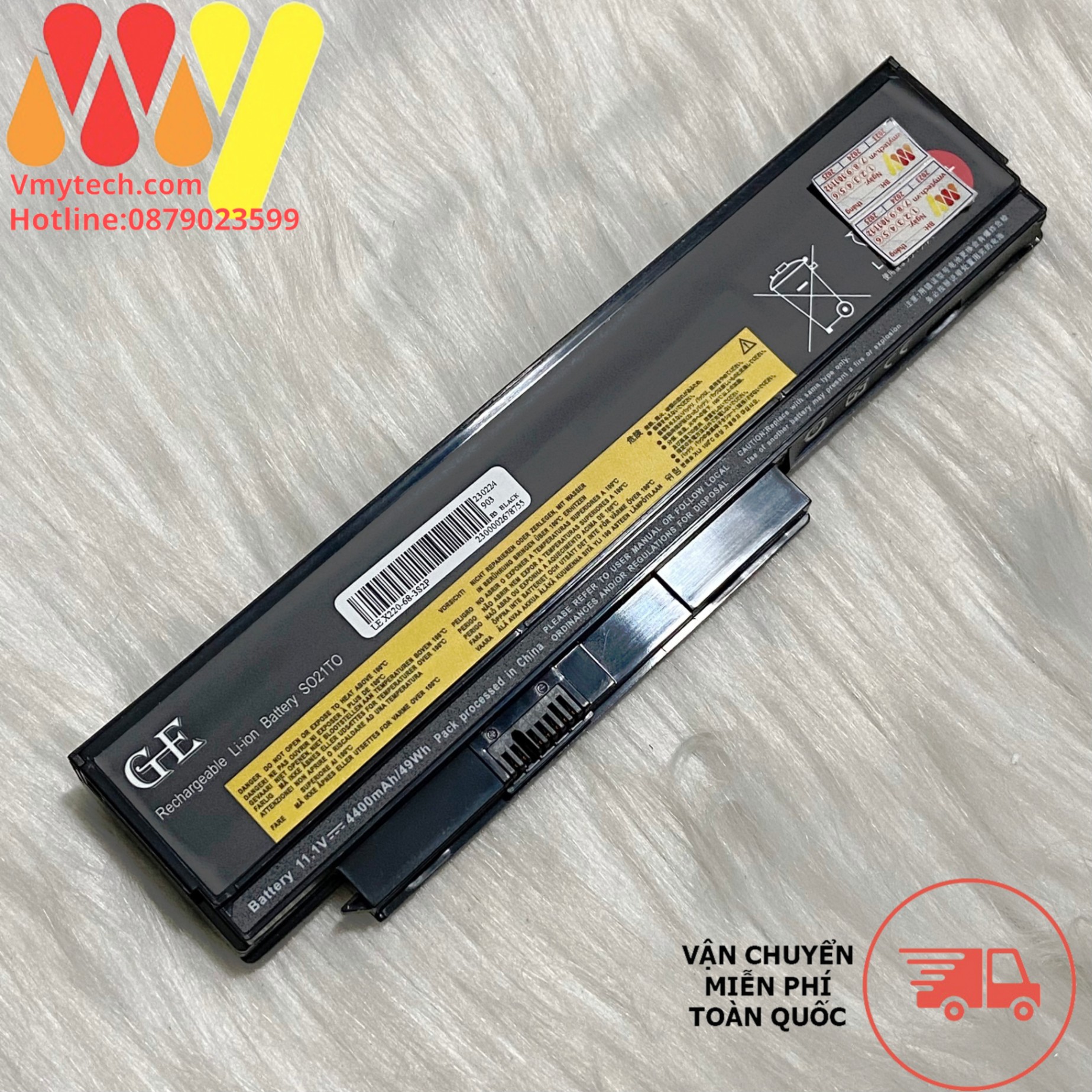 Pin laptop Lenovo ThinkPad X230 X230i X220 X220i X220s 0A36306 0A36307