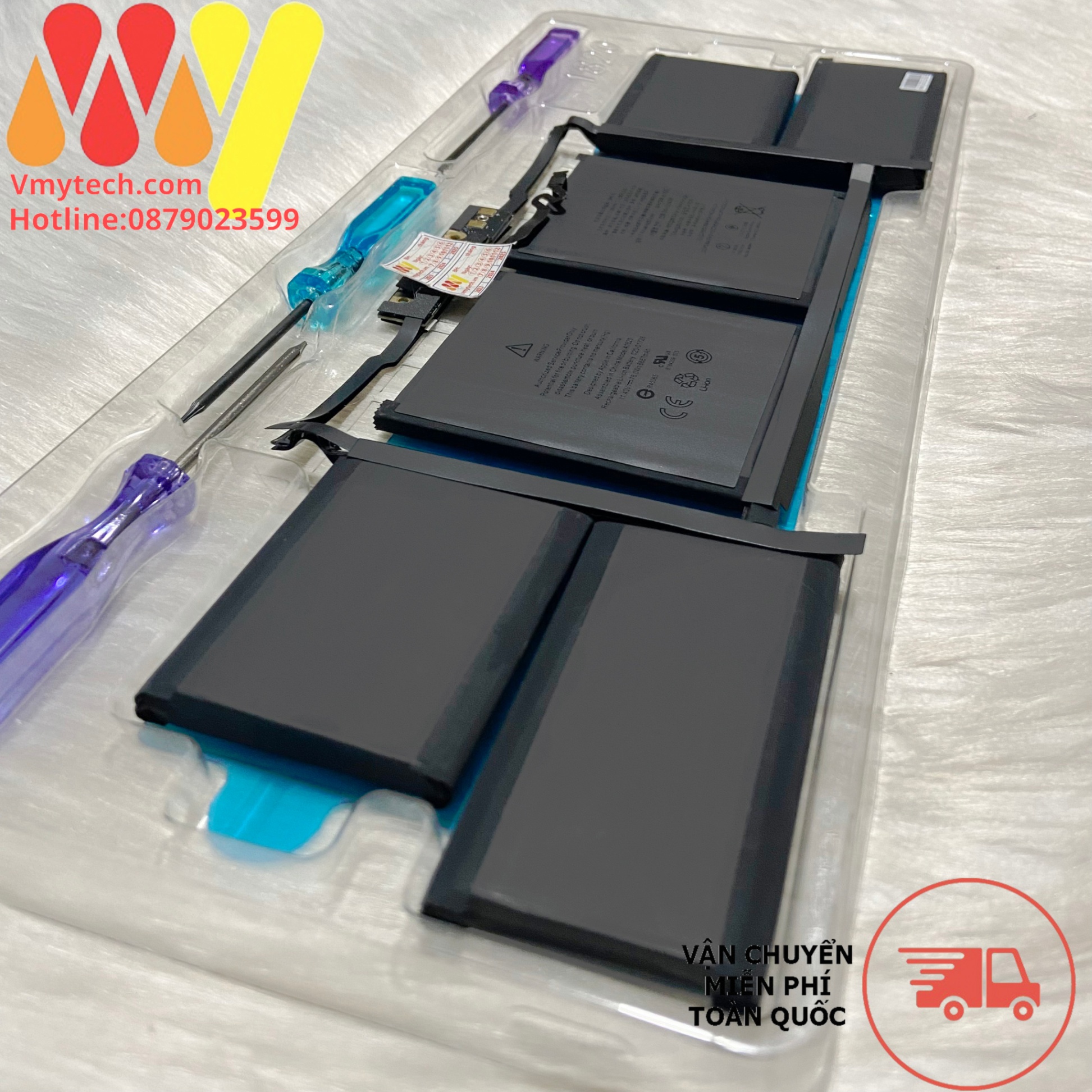 Pin macbook A1820 Pro Retina 15