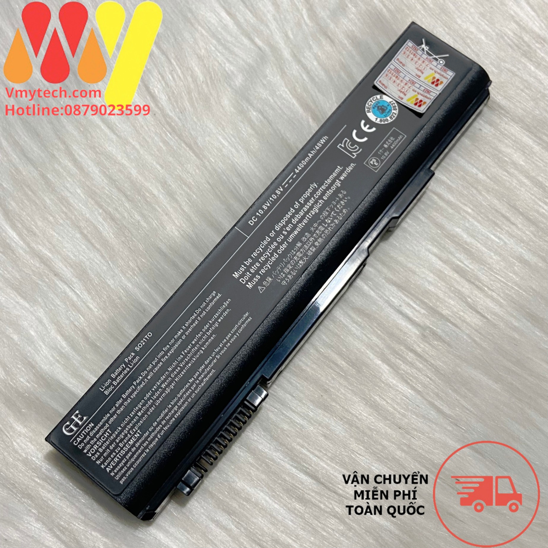 Pin laptop Toshiba 3787 3786 3788