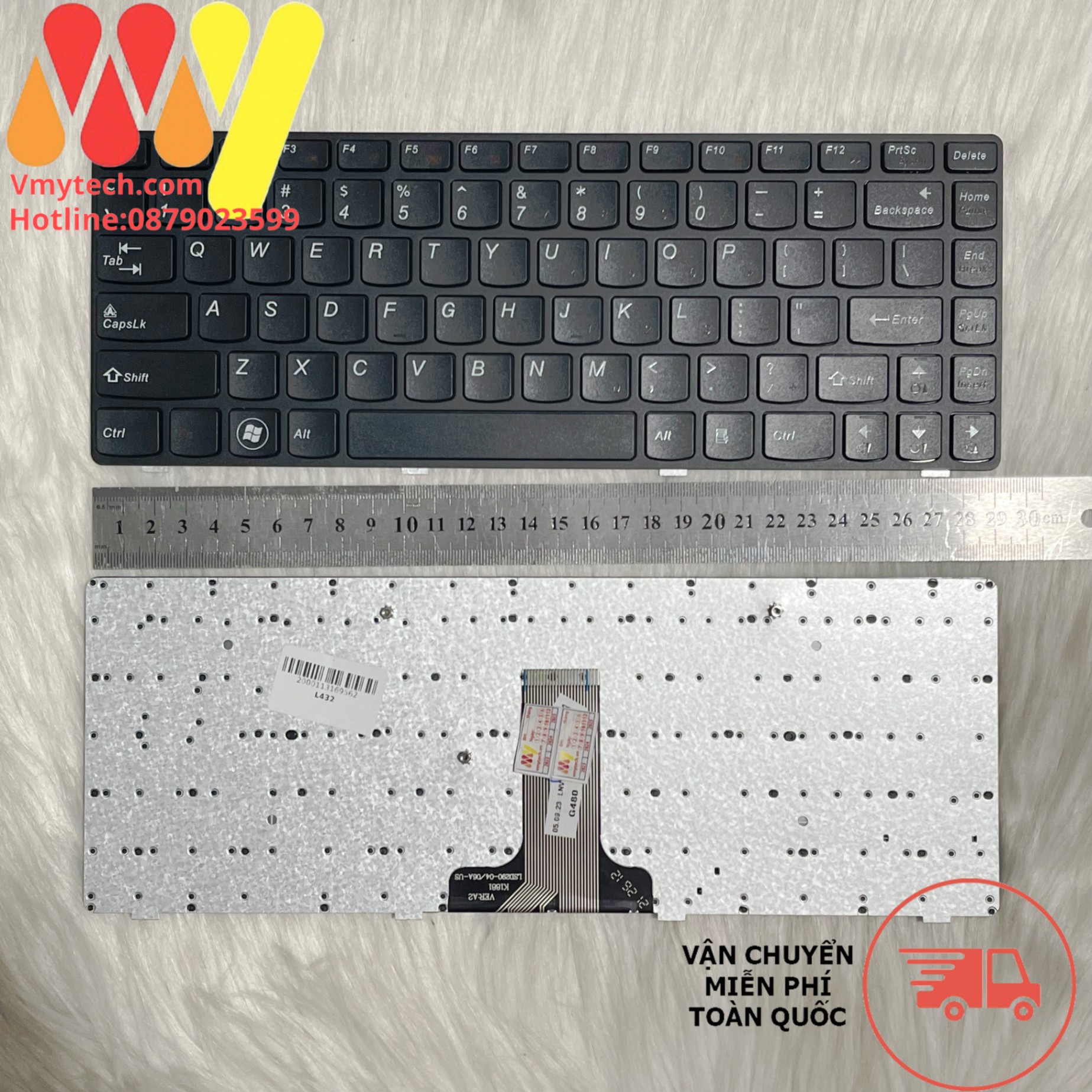Bàn phím laptop lenovo G480A G485A B480A B480G B485A G490