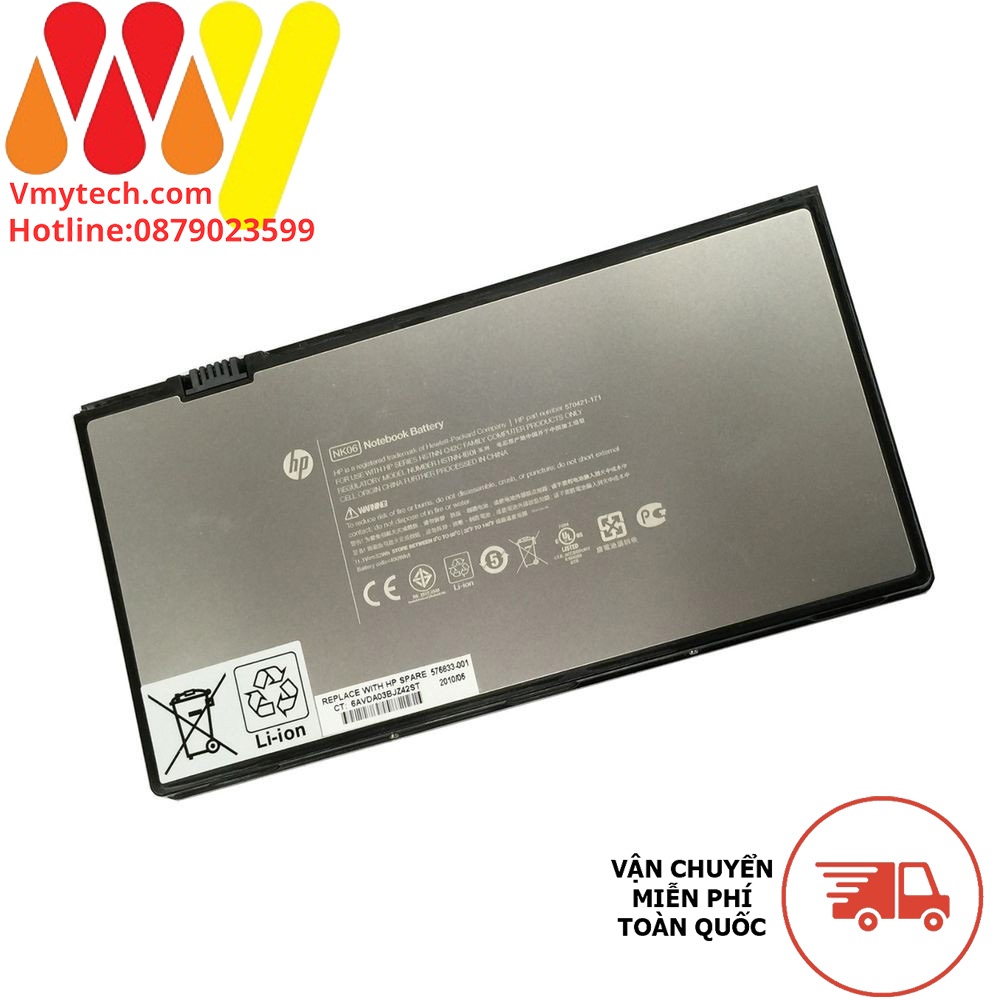 Pin laptop HP Envy 15-1000, 15-1001TX, 15-1007EV, 570421-171, HSTNN-DB0J Nk06