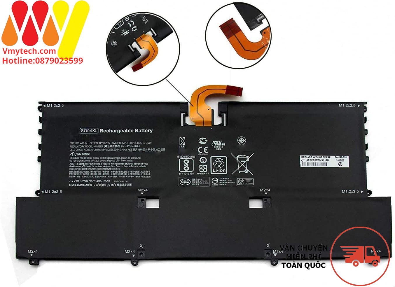 PIN laptop HP SPECTRE 13 13 13-V000, 13-V015TU, 13-V014TU PIN HP SO04XL
