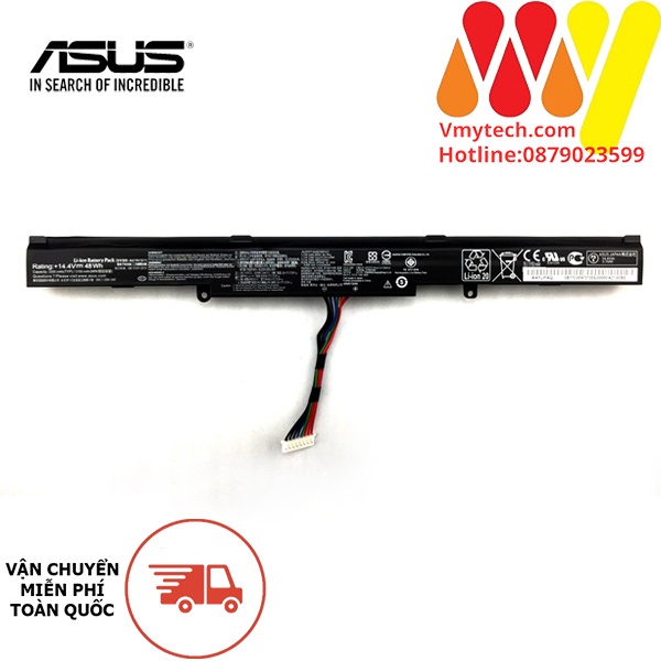 Pin Laptop Asus GL753VD GL753VE GL753V GL553VW FX53VD A41N1611