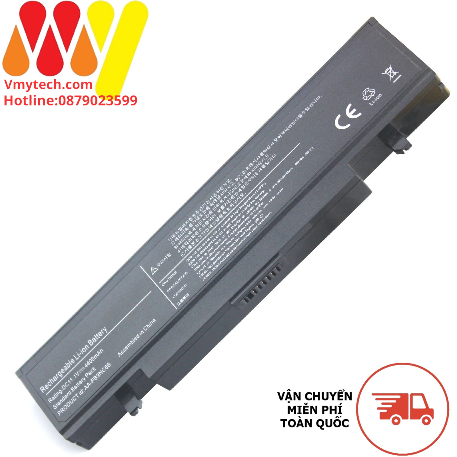 Pin laptop Samsung R509 R510 R560 R60 R70 – R510 – 6 CELL
